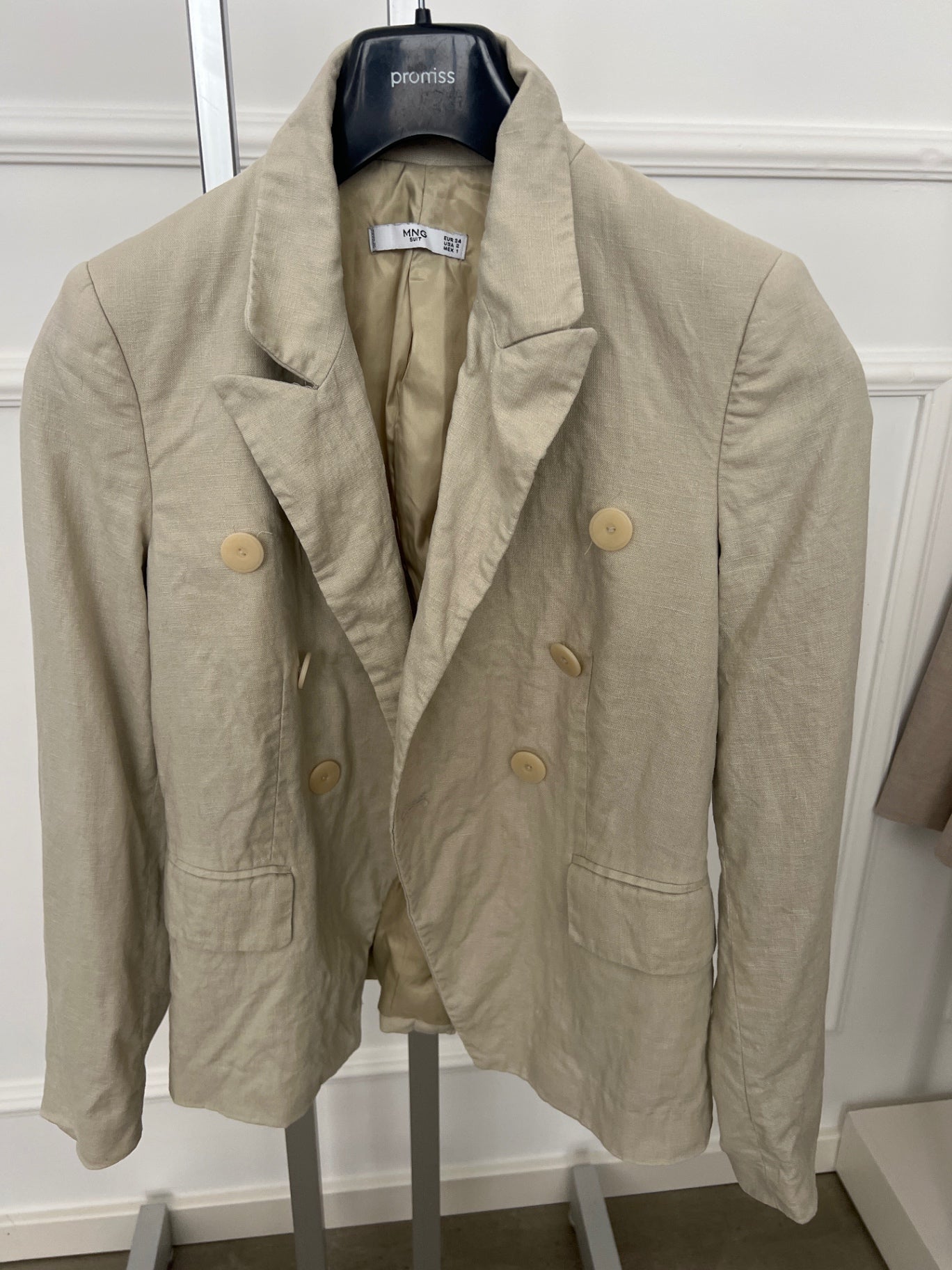 MNG Blazer 34 Beige