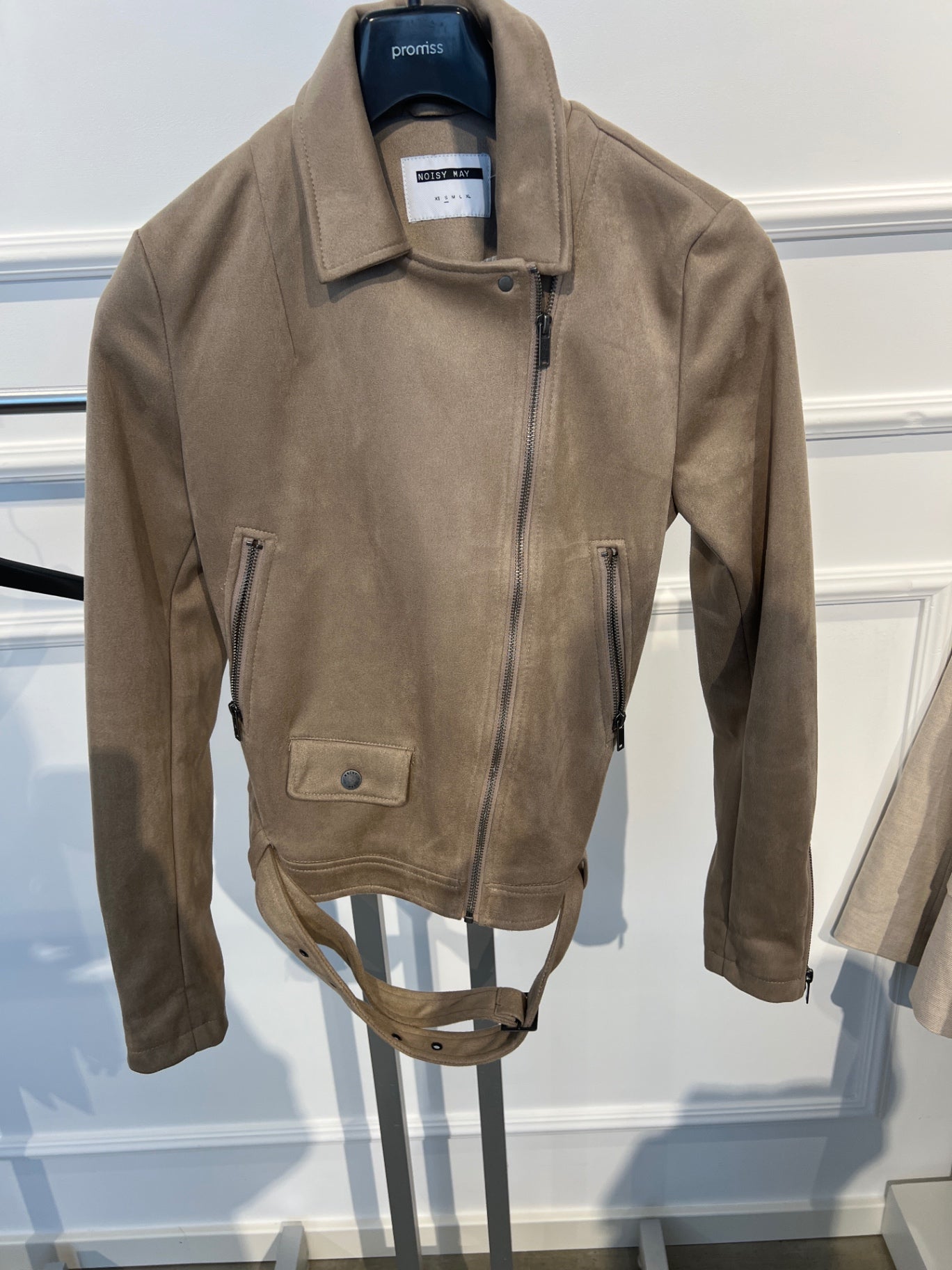 Noisy May Jacke S Beige