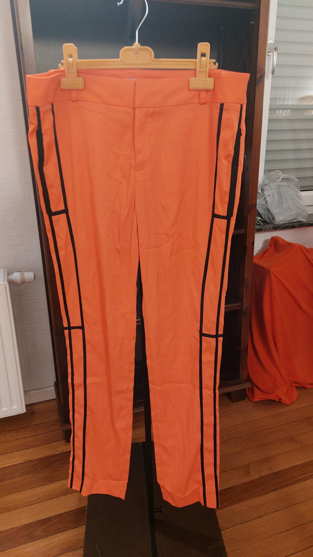 S Vero Moda Hose Orange mit schwarz