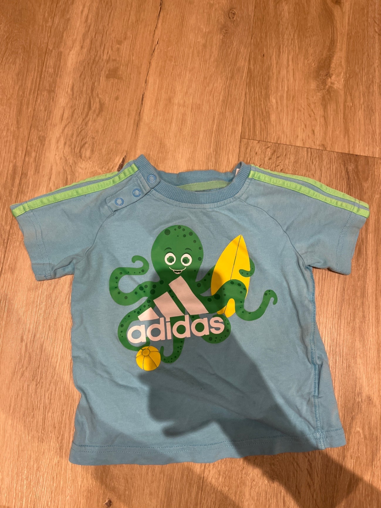 80 Adidas T-Shirt Blau