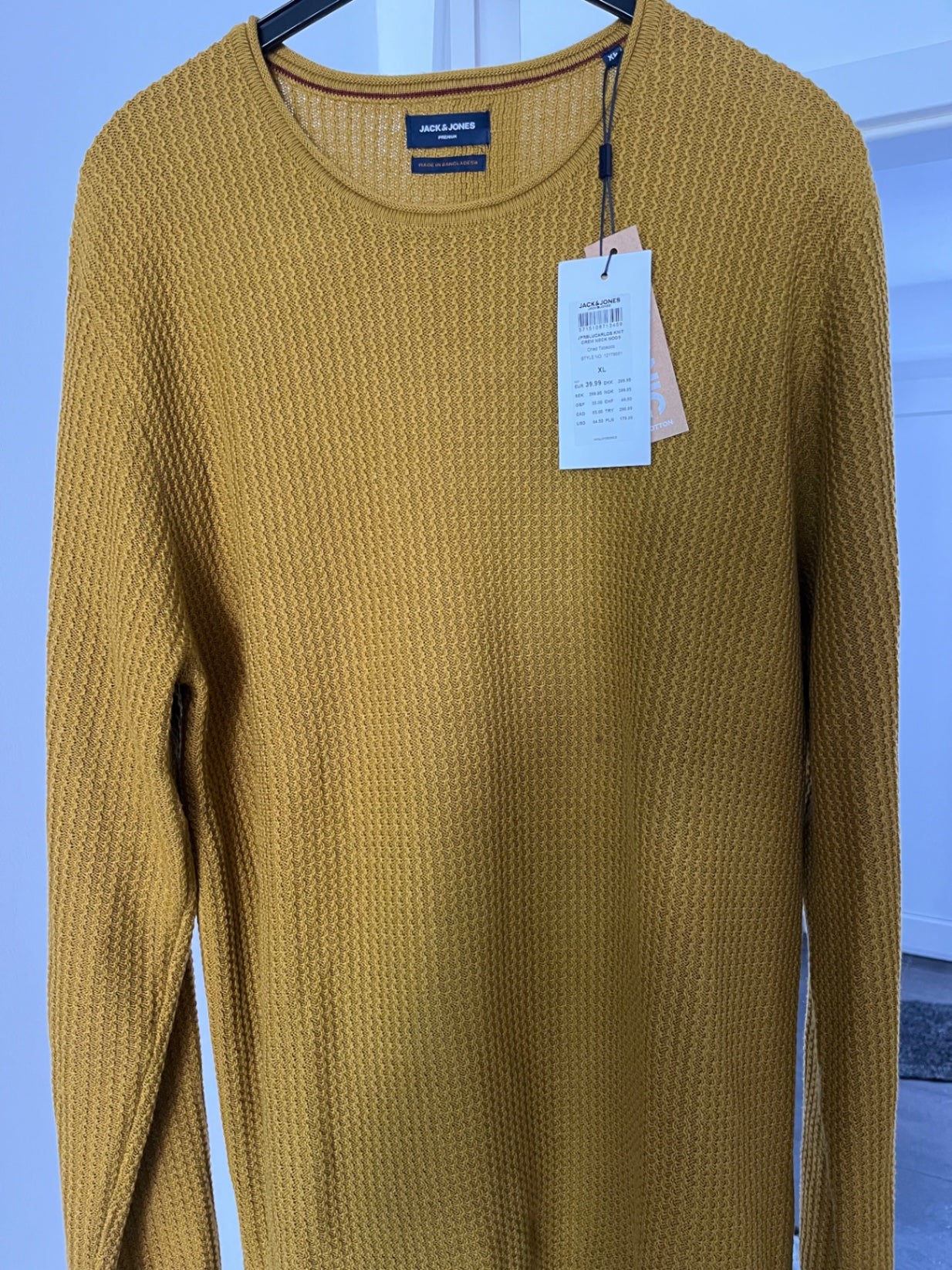Jack & Jones Pullover Gelb neu