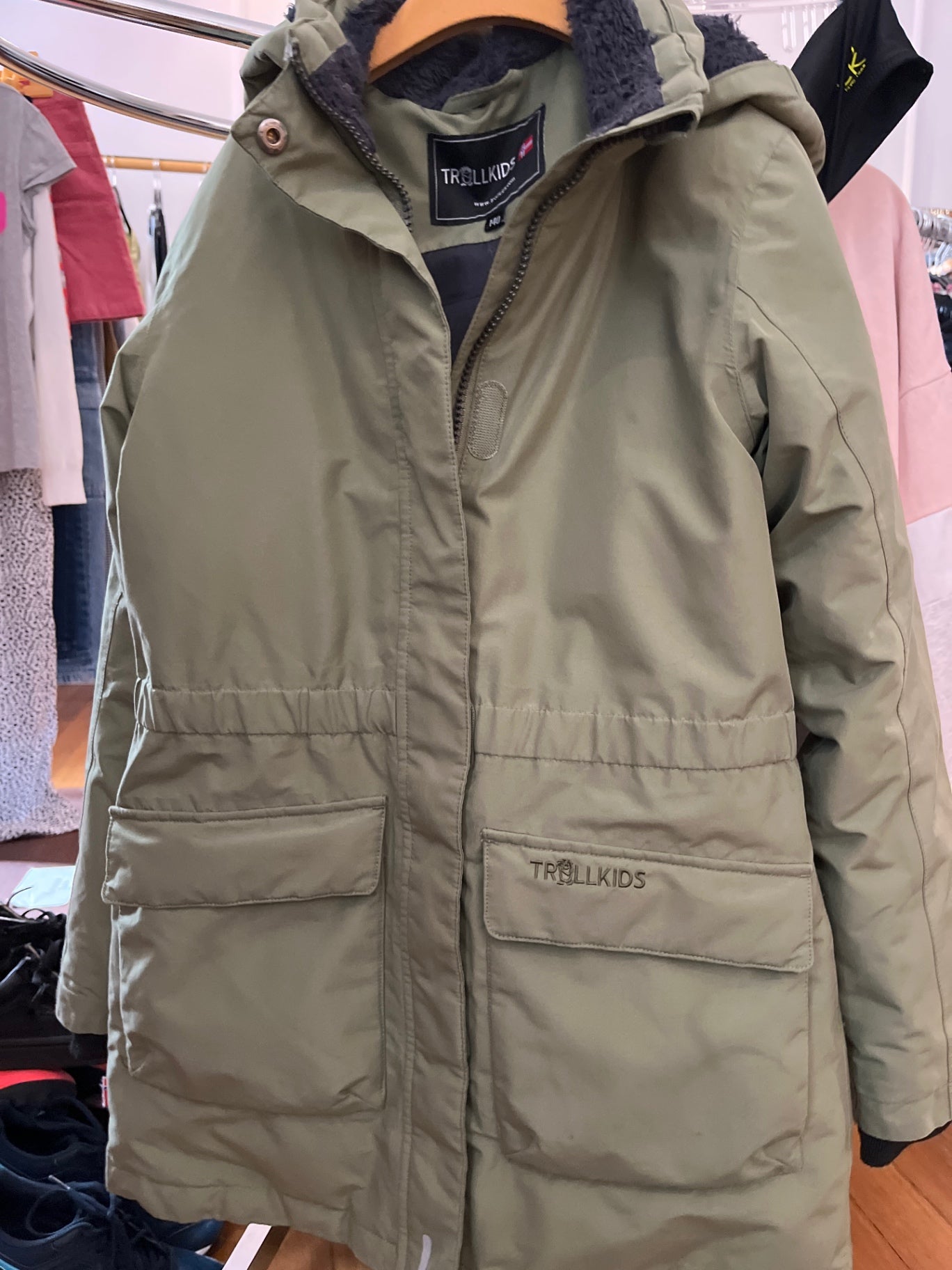 Trollkids Jacke Olivgrün