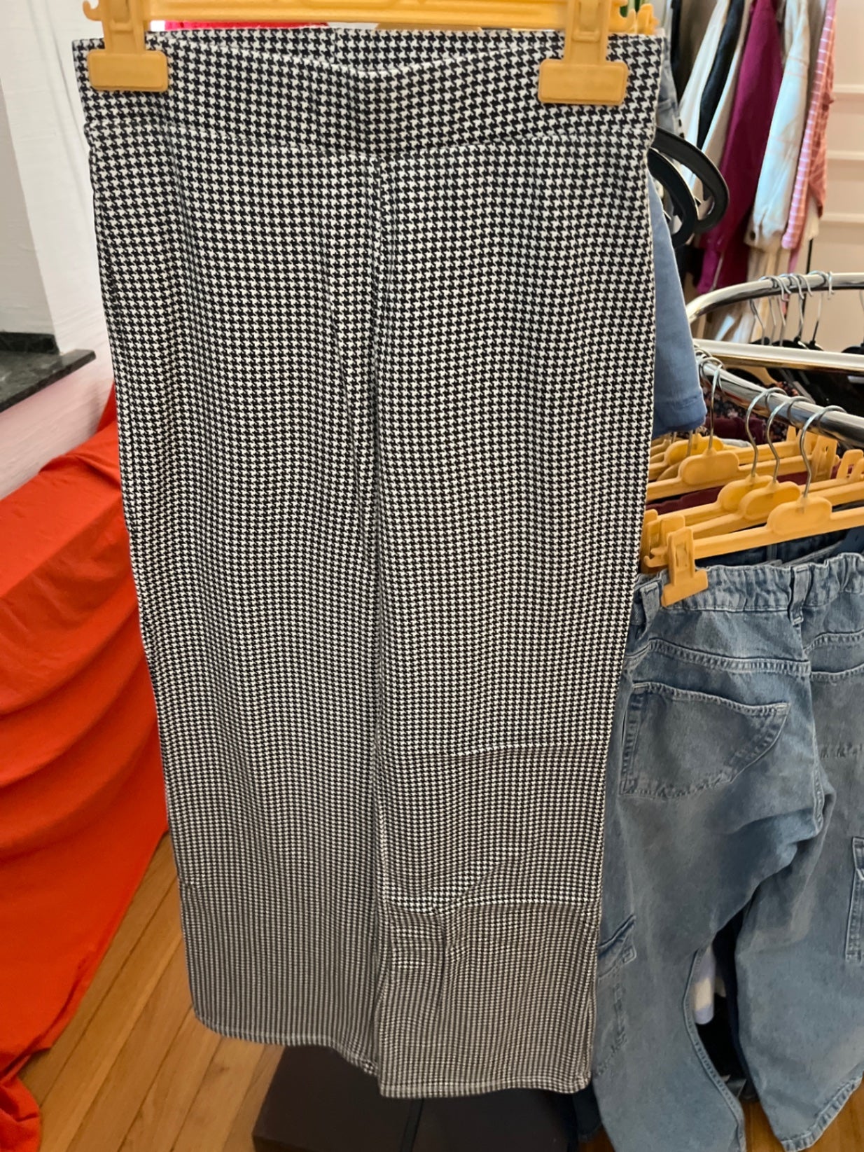 H&M Hose Schwarz-Weiß