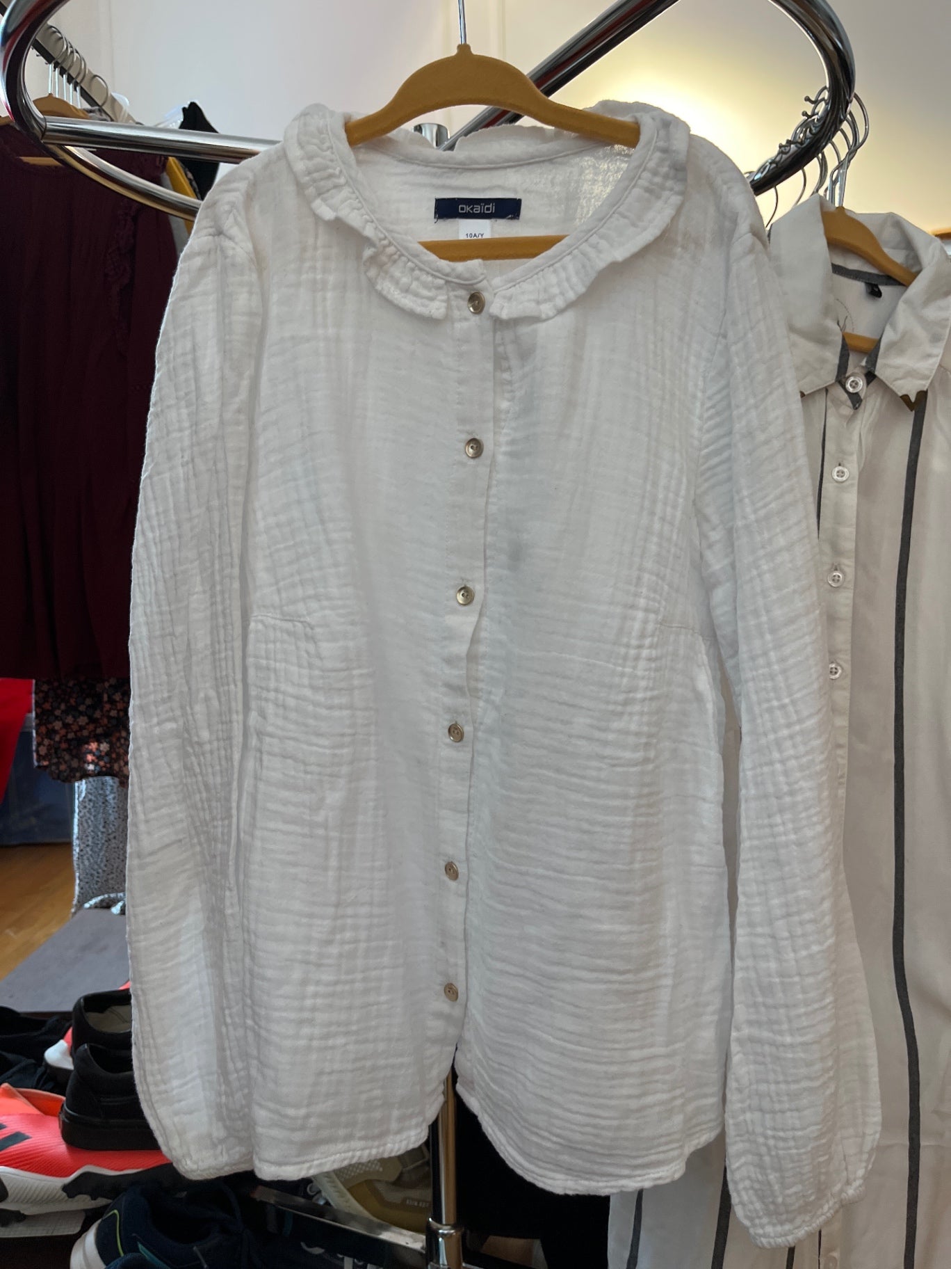 Okaidi Bluse Weiß