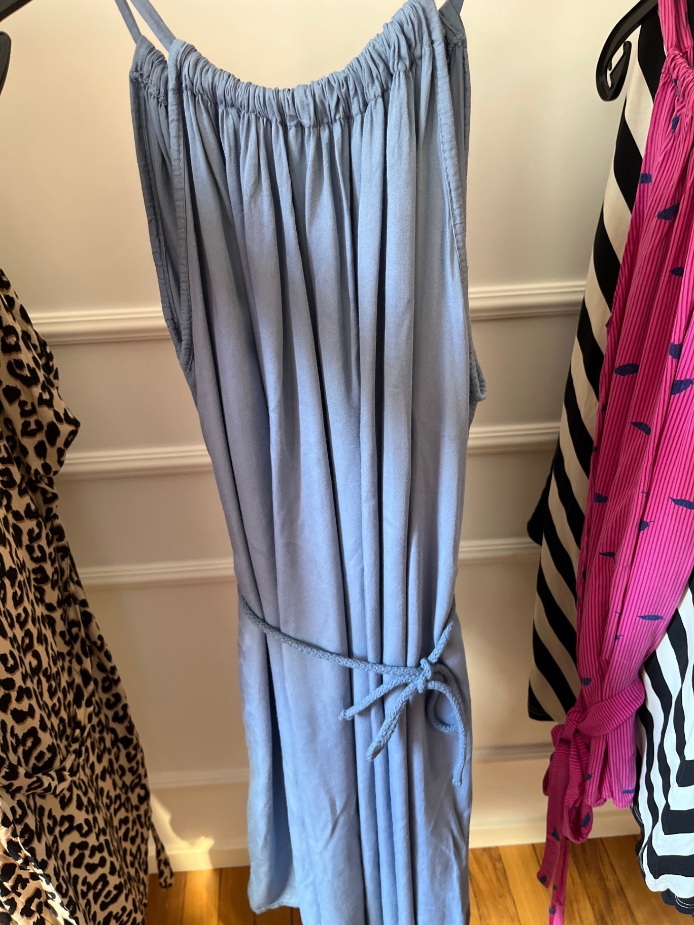 Unbekannt Kleid Blau