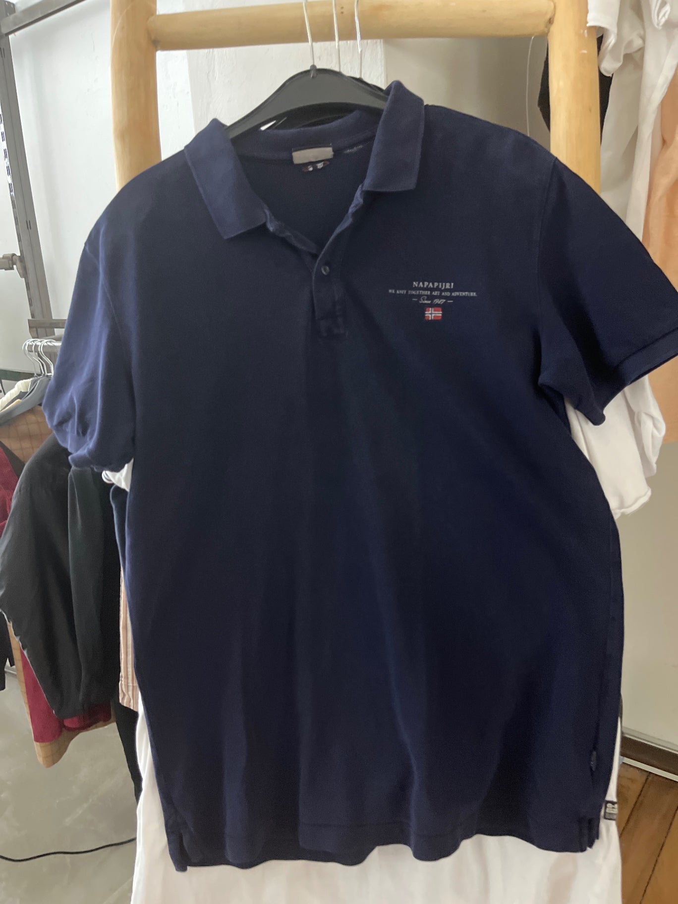 Napapijri Polohemd Blau