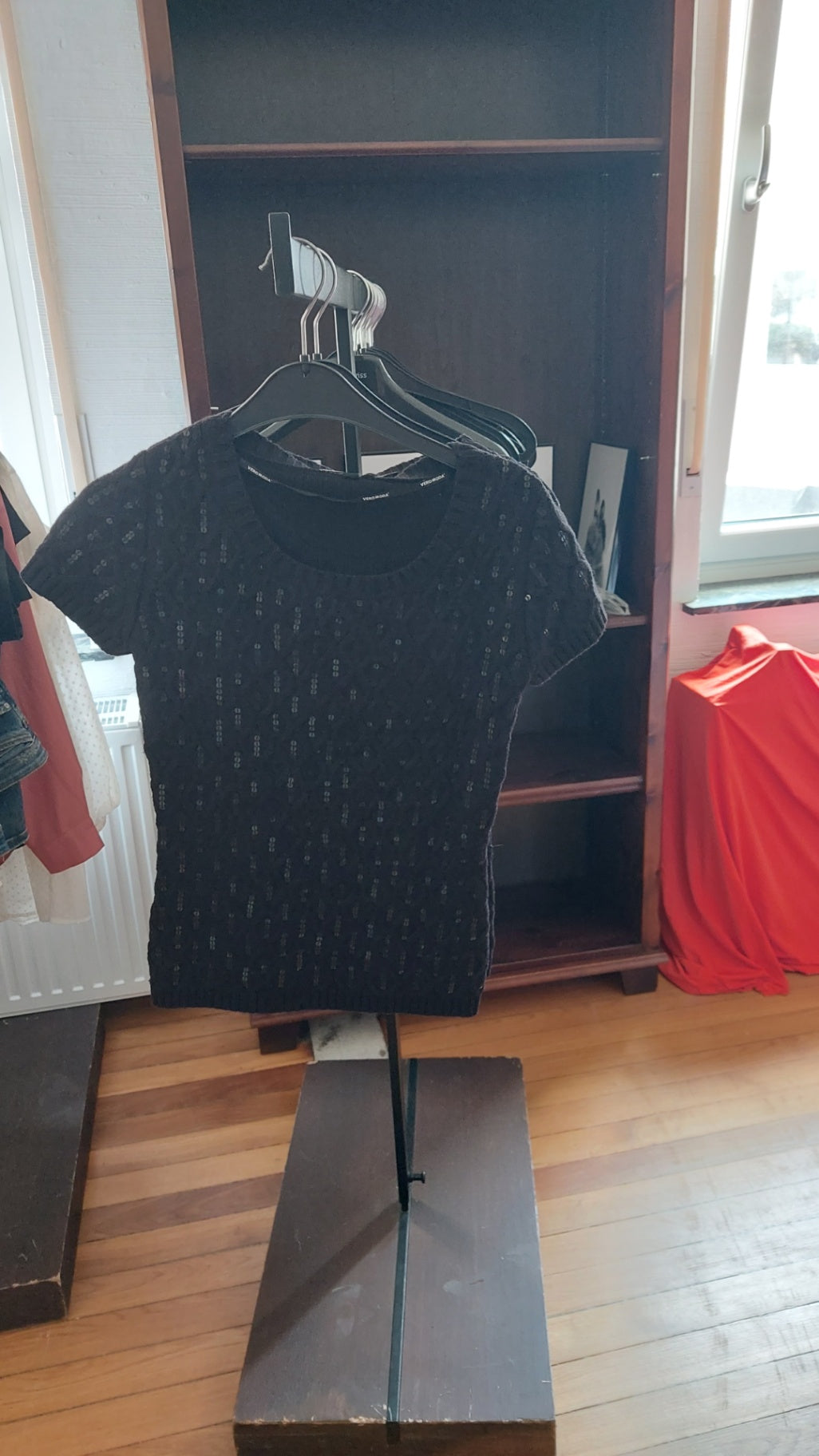 Vero Moda T-Shirt Schwarz