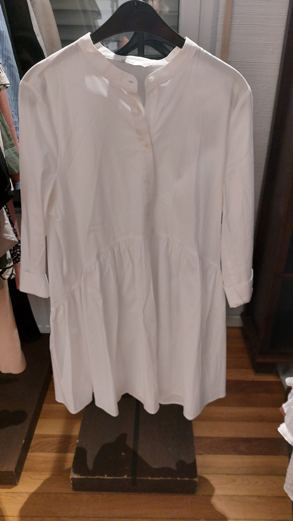 ONLY Kleid Weiß