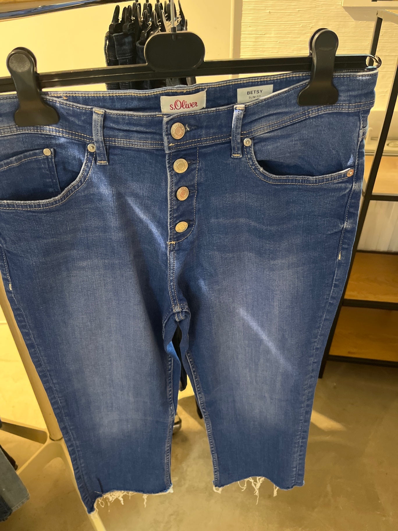 s.Oliver Jeans 3/4 Blau Betsy