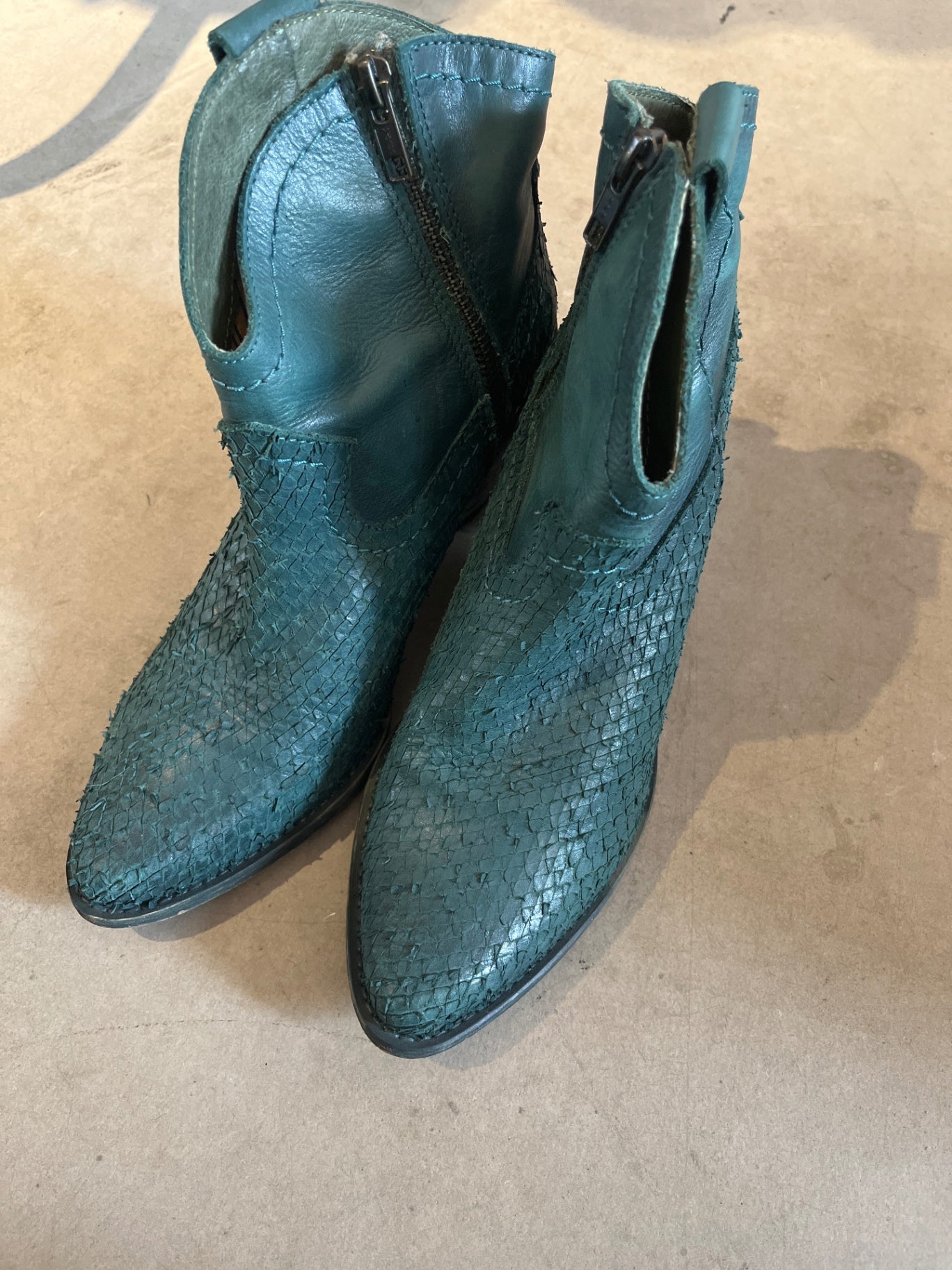 Felmini Stiefeletten Grün