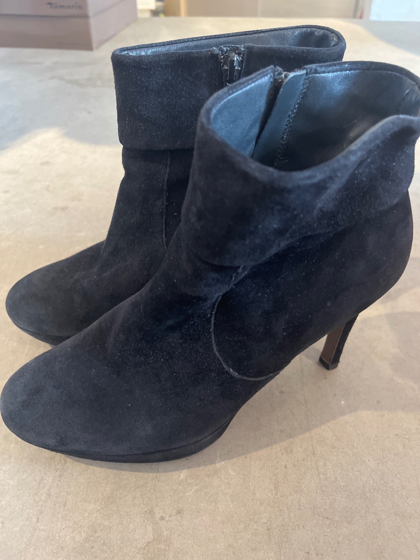 Paul Green Stiefeletten Schwarz