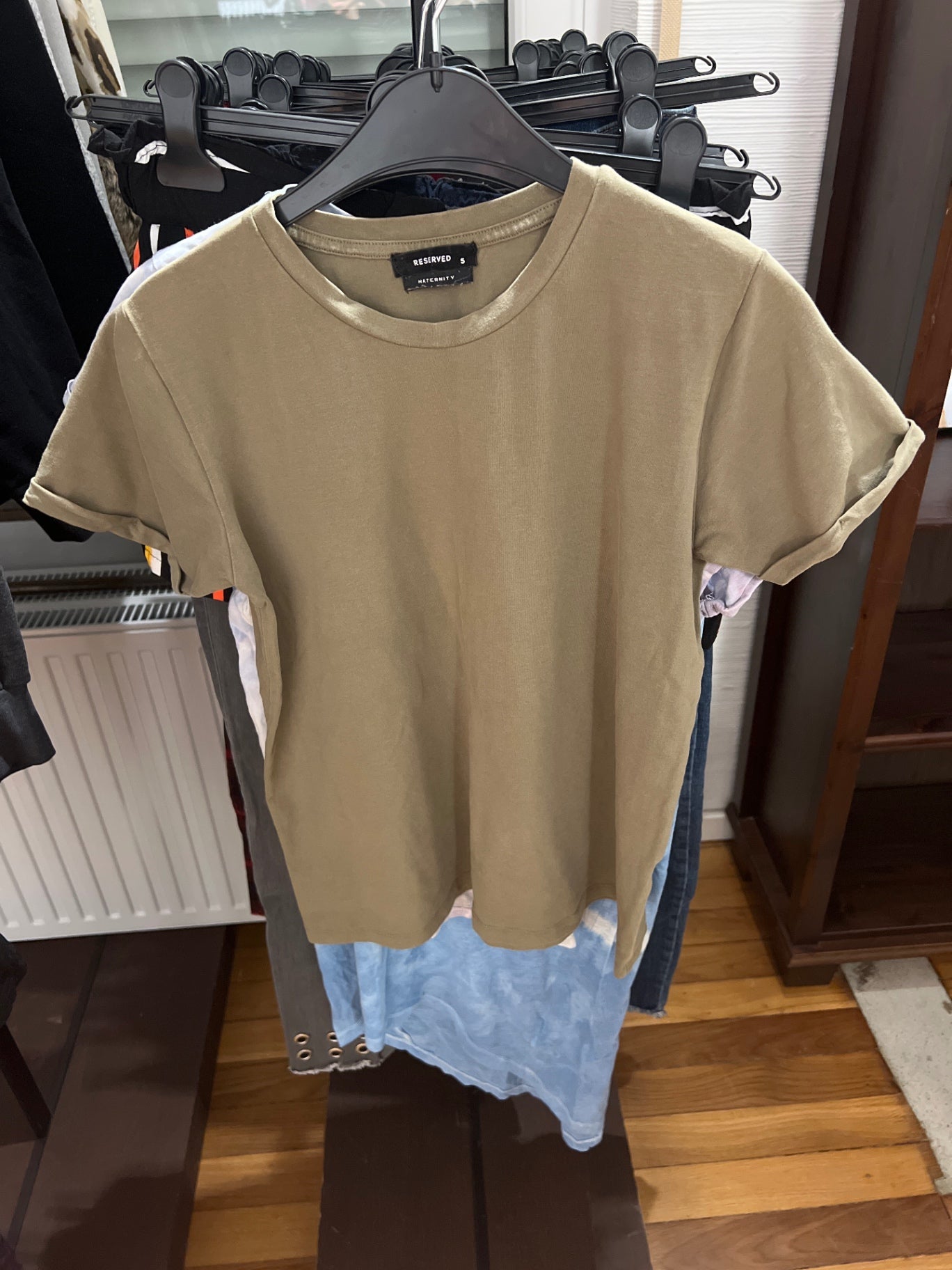 Reserved T-Shirt Olivgrün