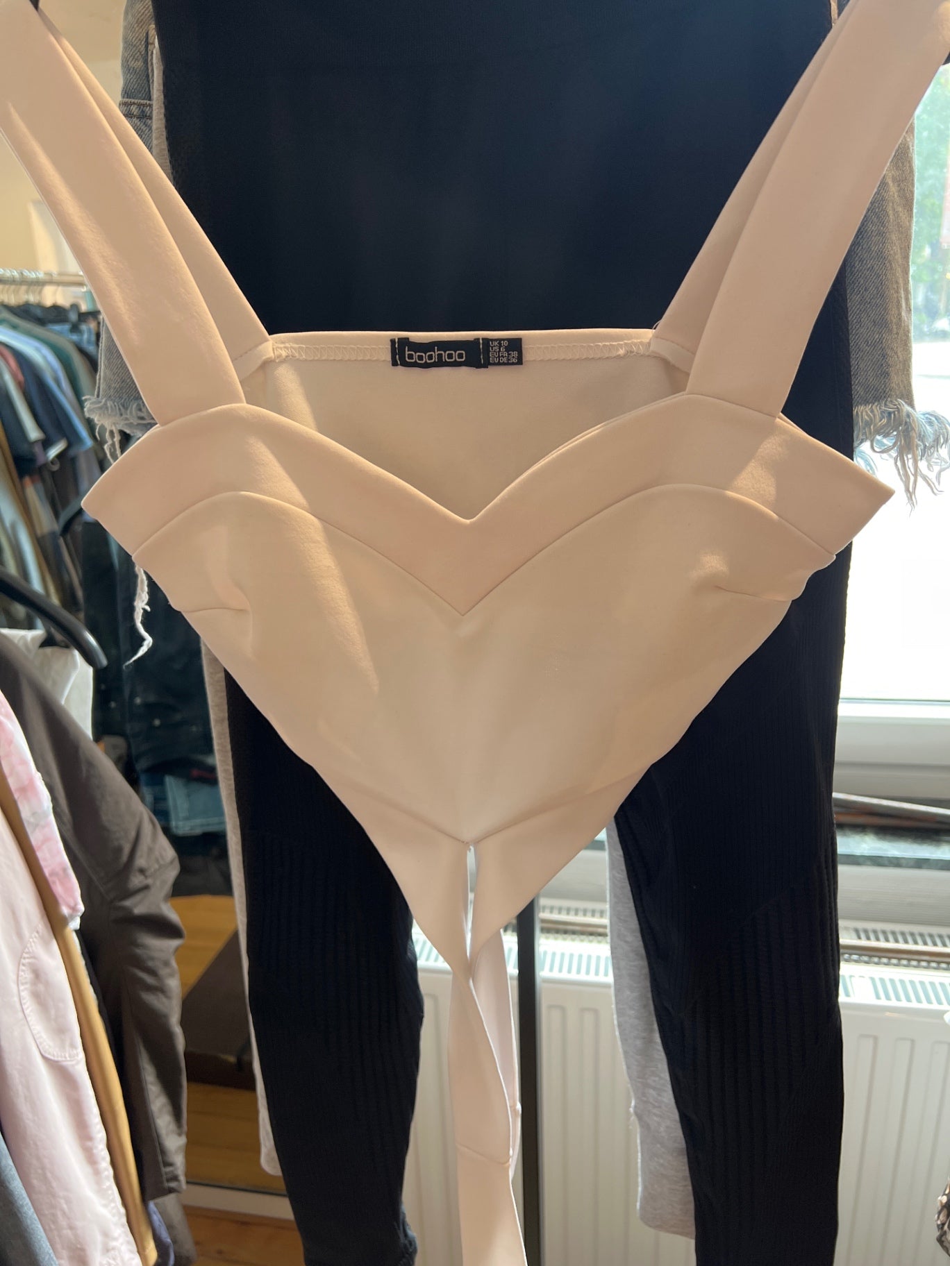 Boohoo Top Weiß