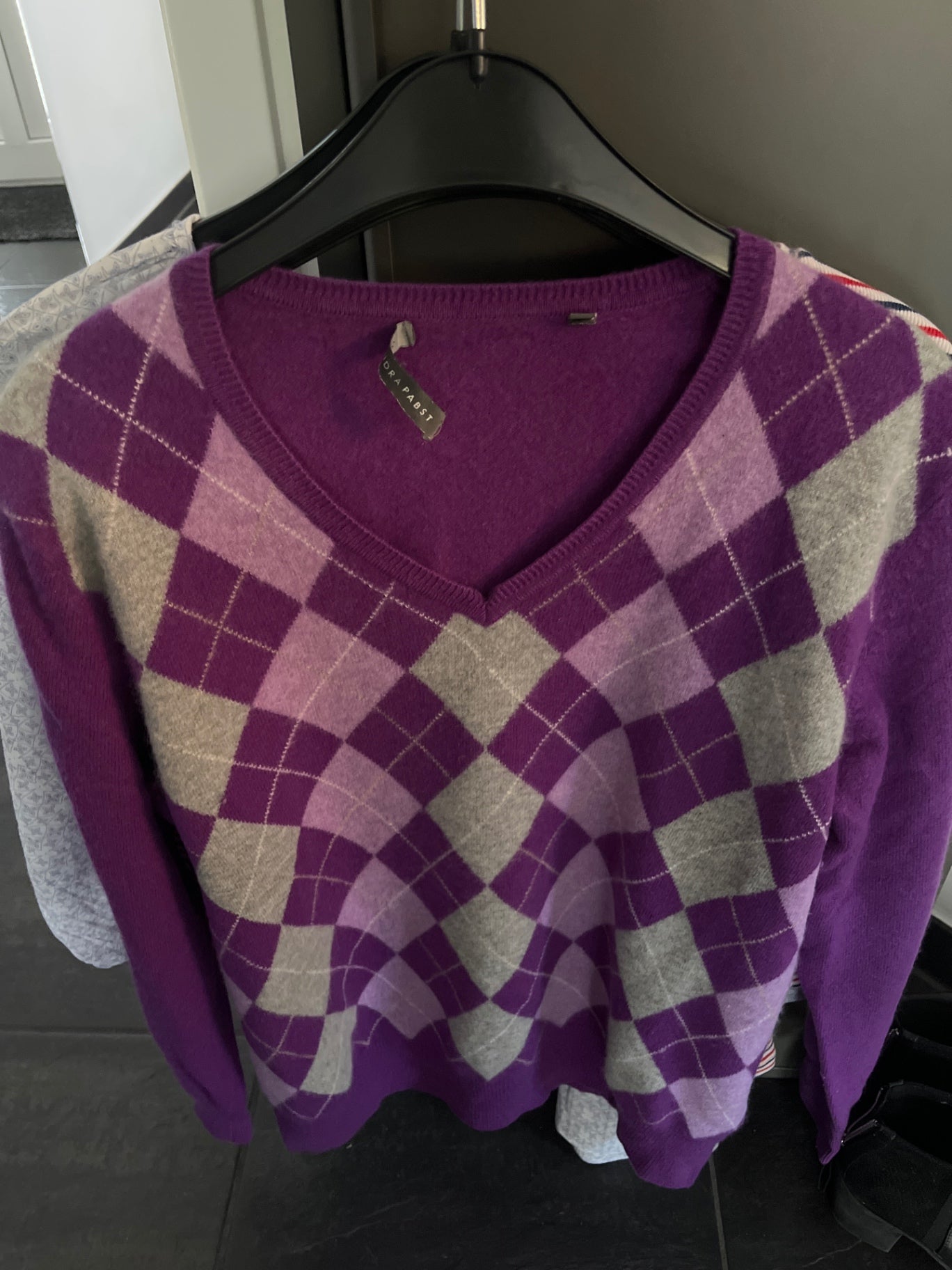 Sandra Pabst Pullover Lila, 100% Kaschmir