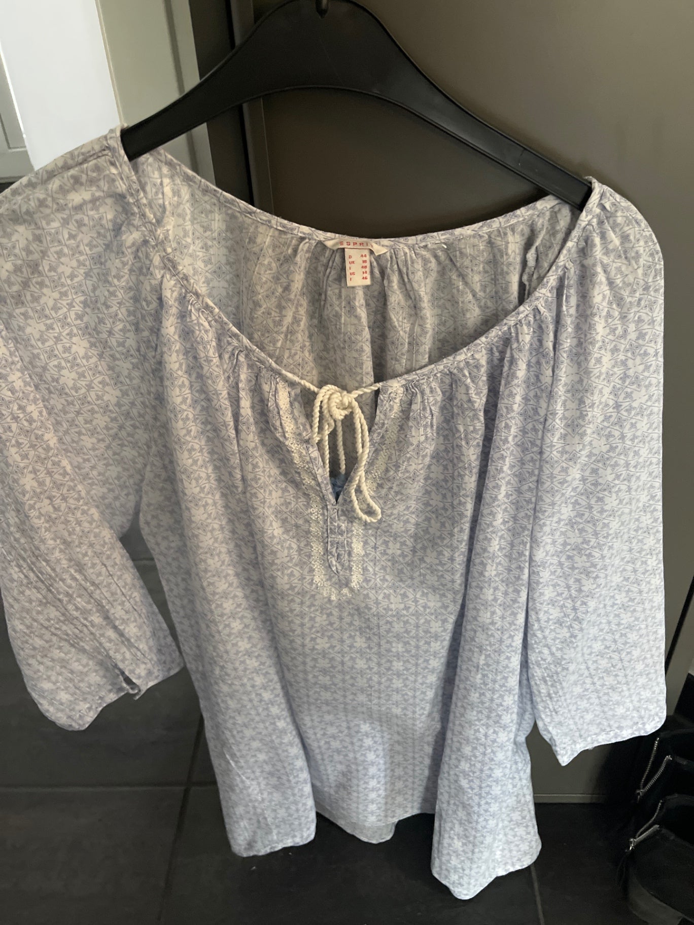 Esprit Bluse Hellblau