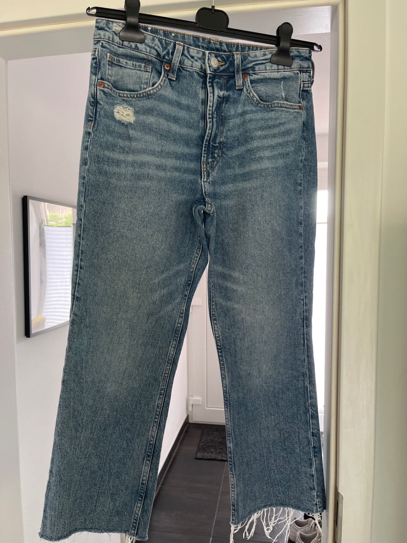 H&M Jeans Blau Flare