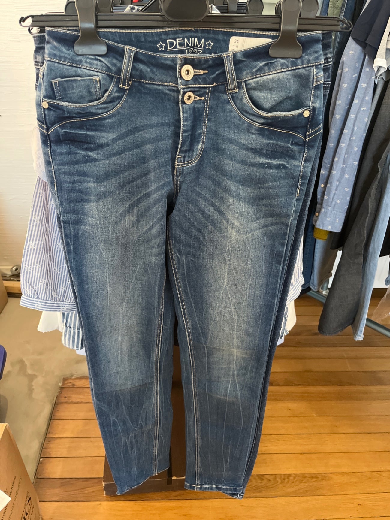 Denim 1982 Jeans Blau