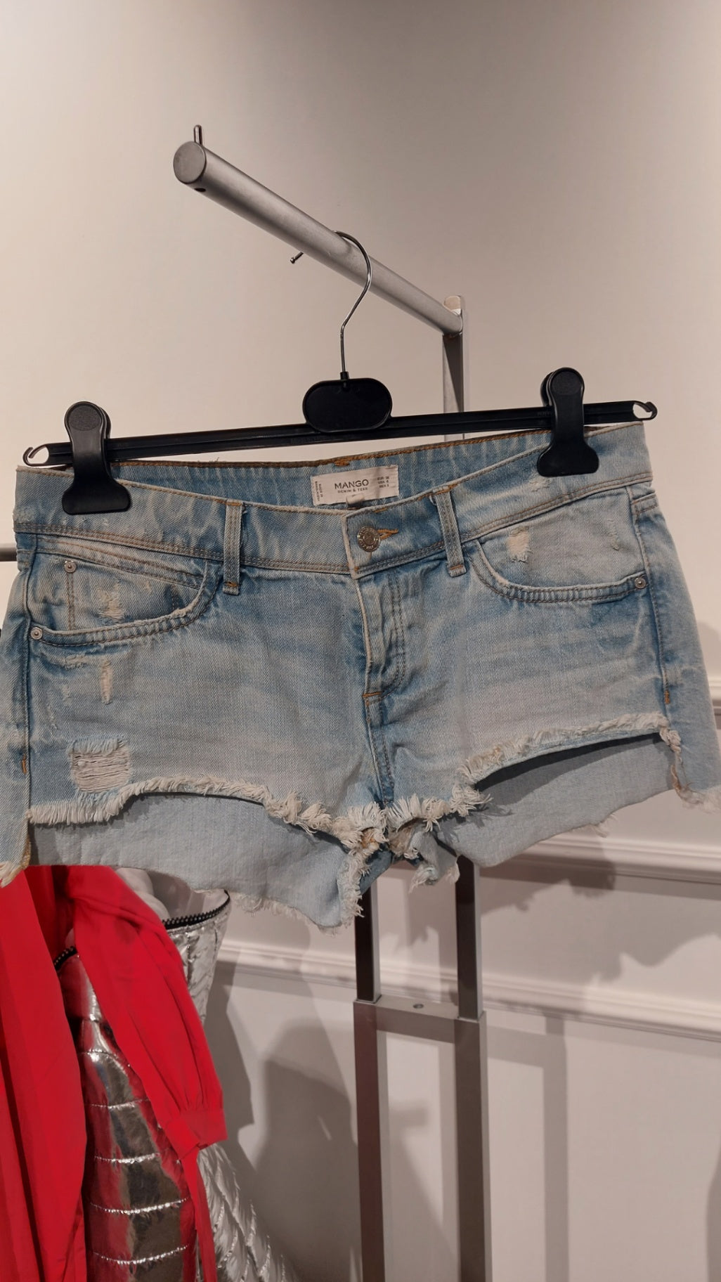 Mango Shorts Blau