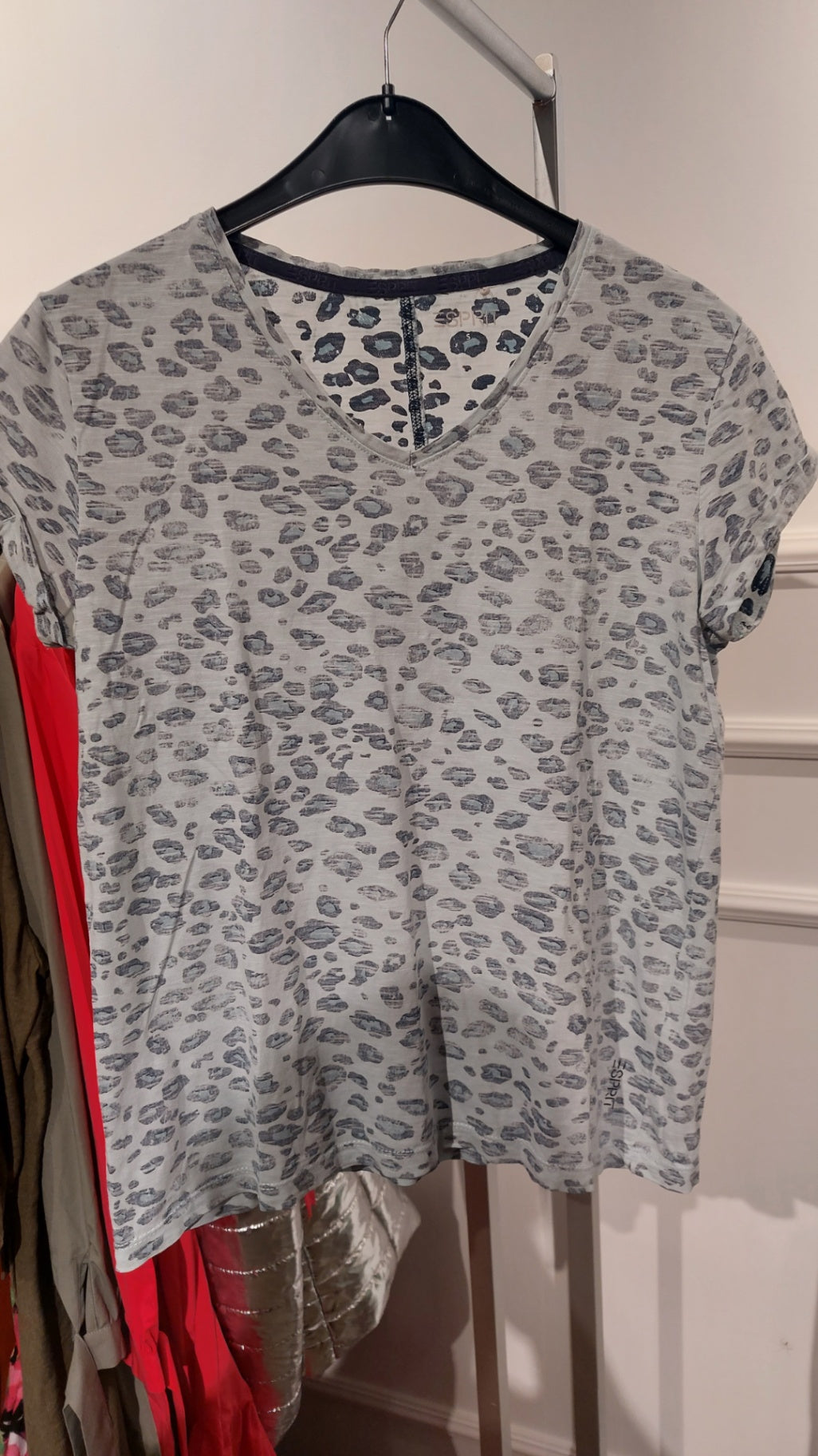 Esprit T-Shirt Grau/Blau