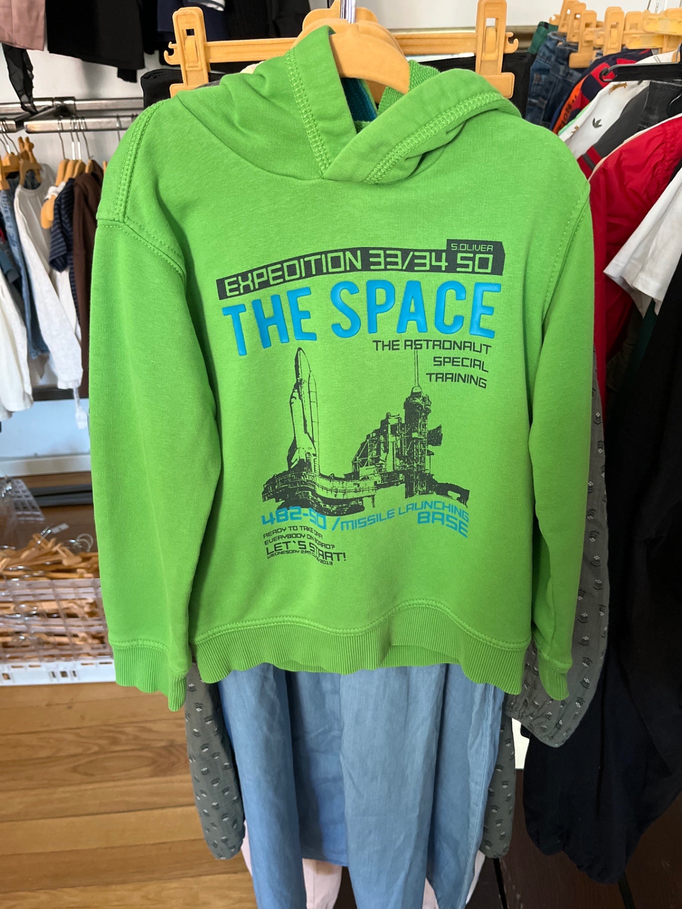s.Oliver Pullover Grün