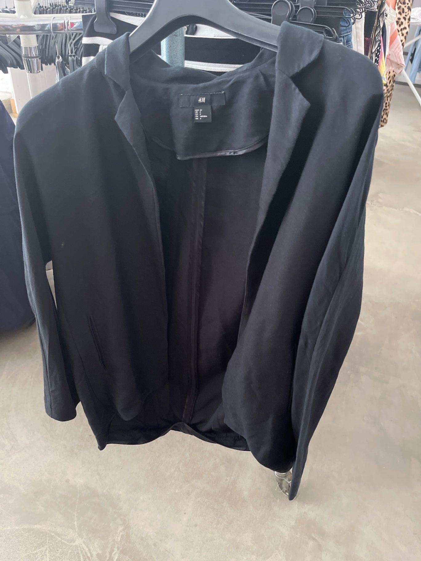 H&M Blazer Schwarz