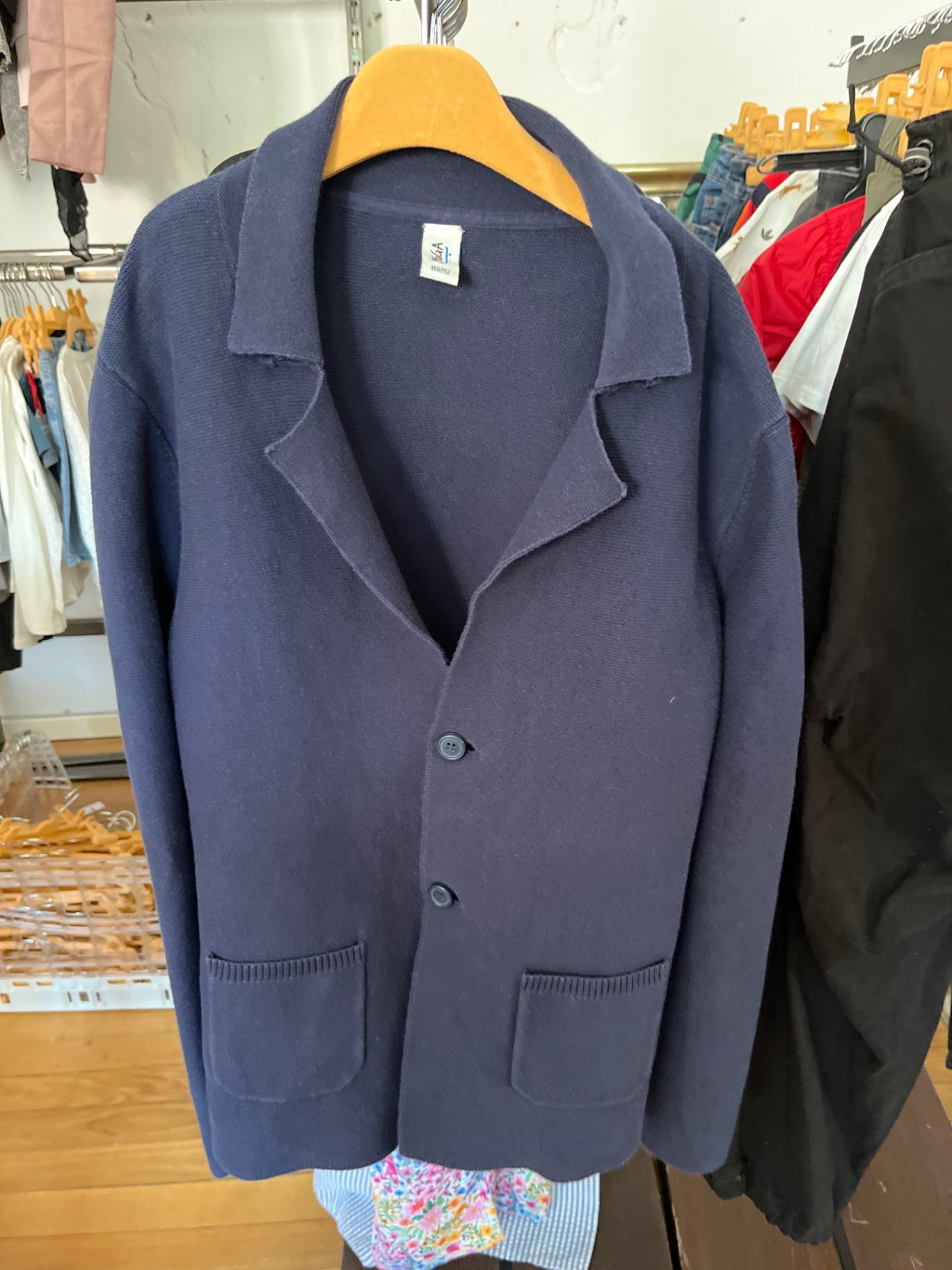 Yigga Blazer Jacke Blau