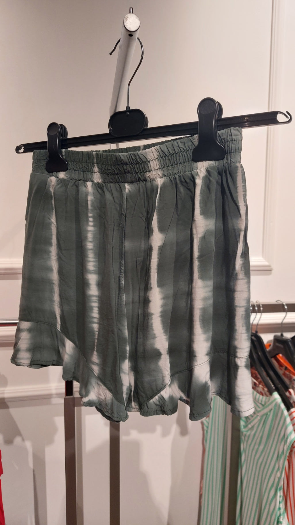 Unbekannt Shorts Grün und Weiß
