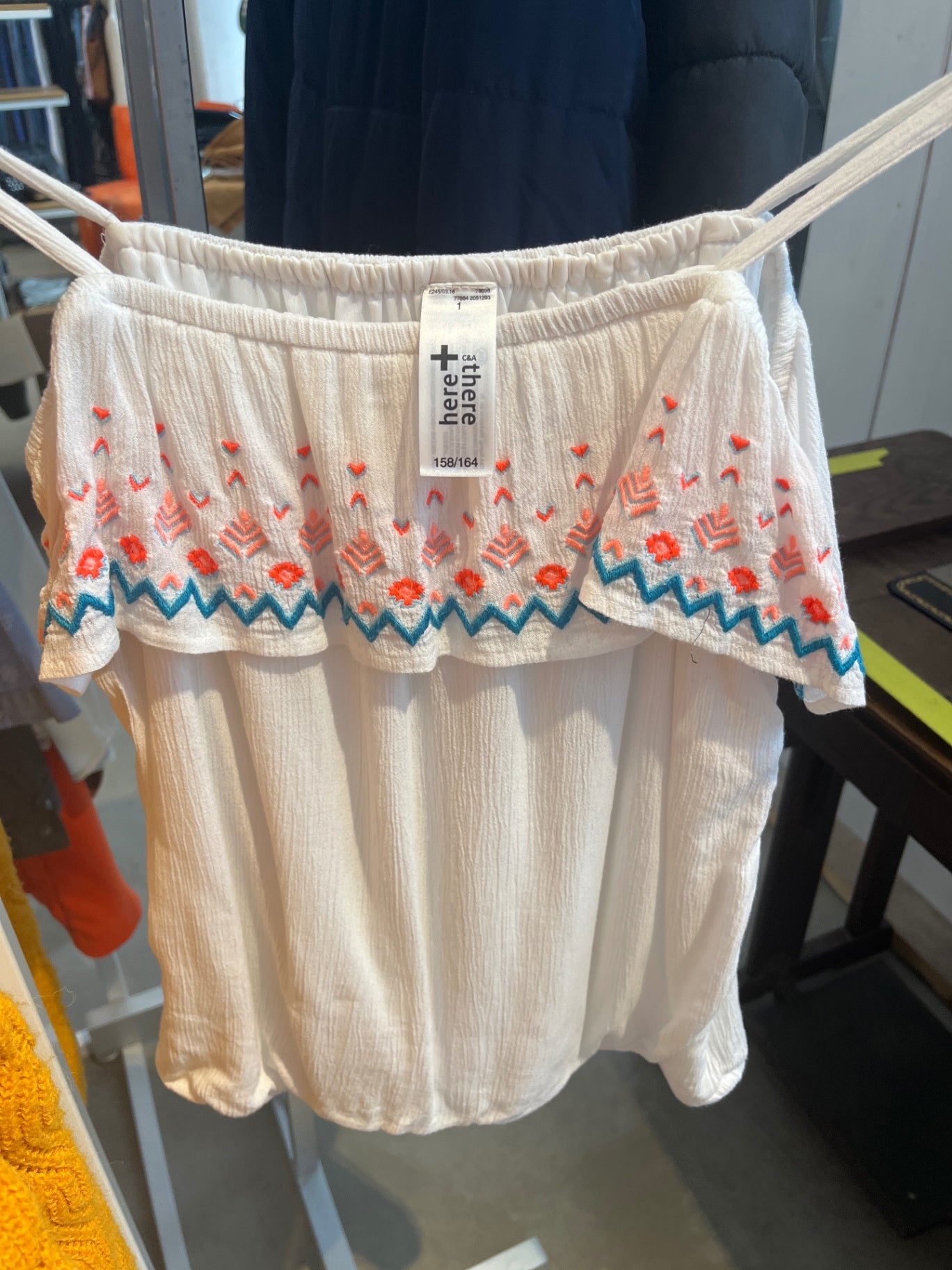 C&A Bluse Top Weiß