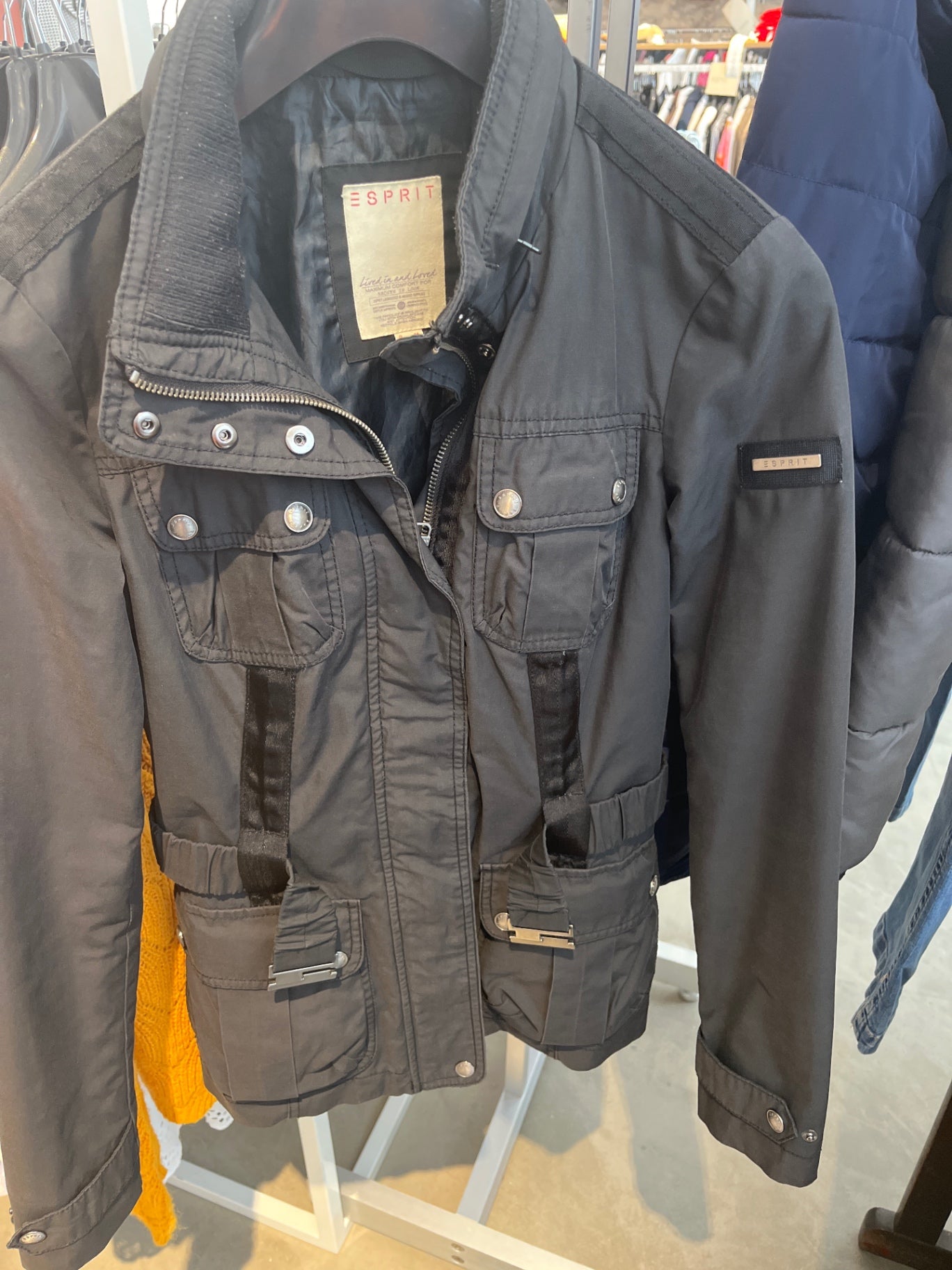 Esprit Jacke Schwarz