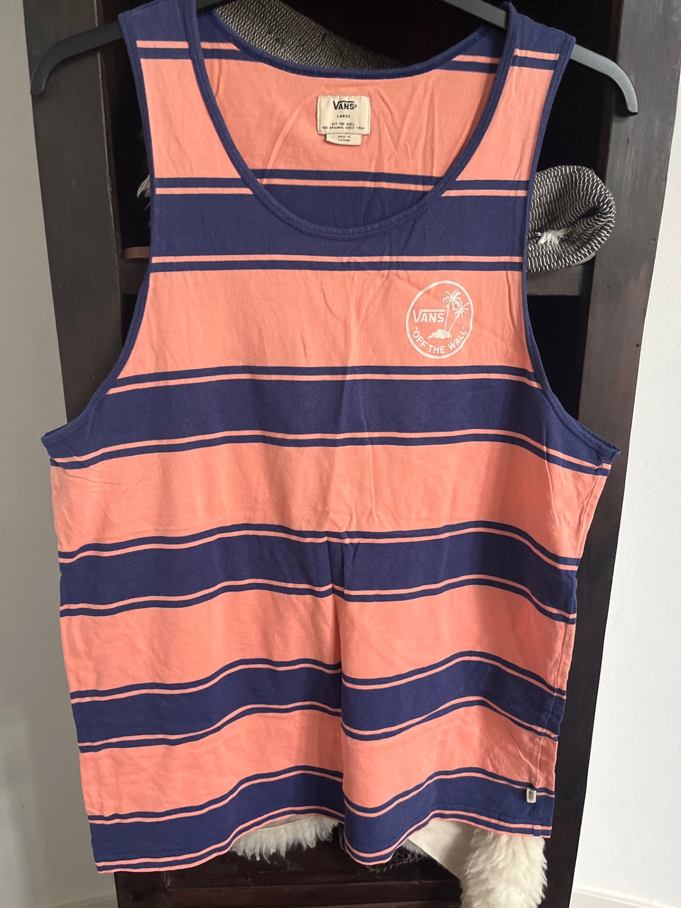 Vans Tanktop Rosa und Blau