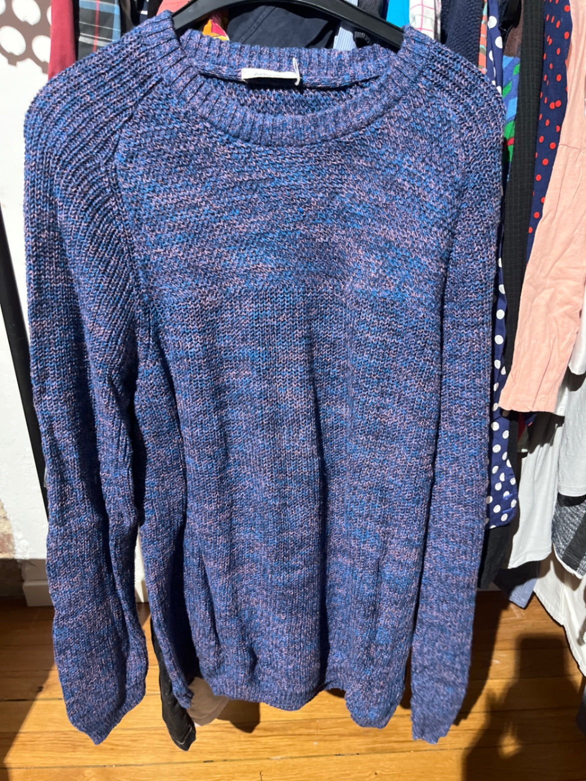 Hessnatur Pullover Blau