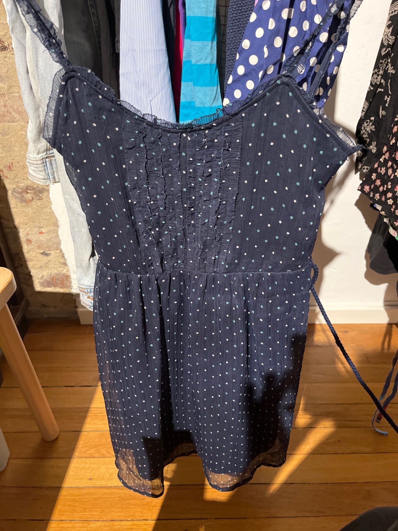 Zara Kleid Blau