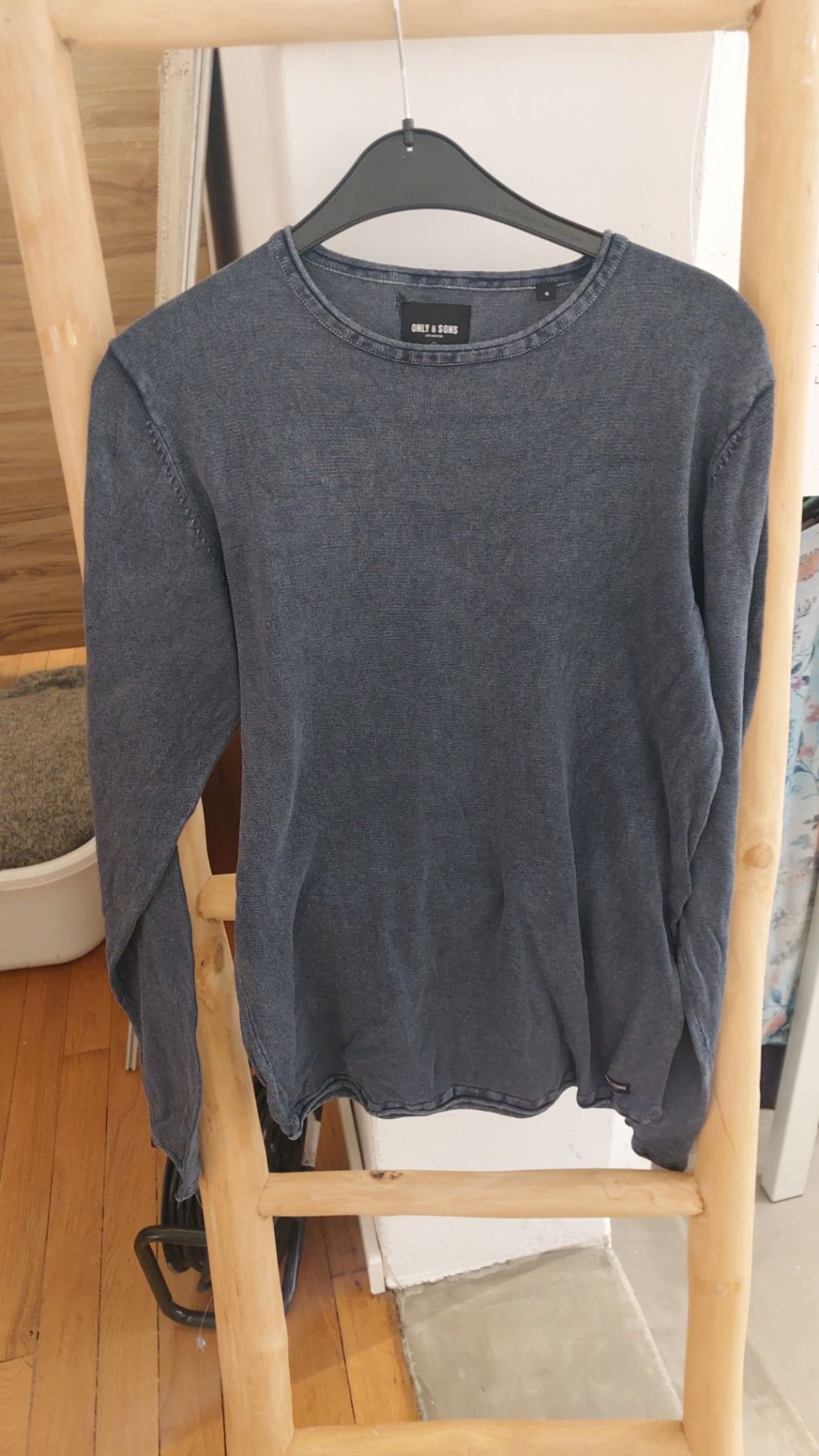 Only & Sons Langarmshirt Blau