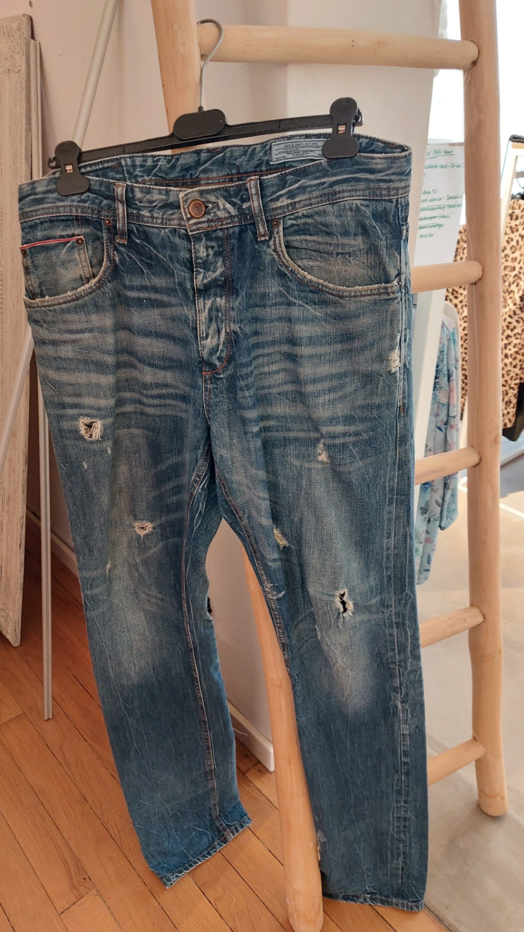 Unbekannt Jeans Blau