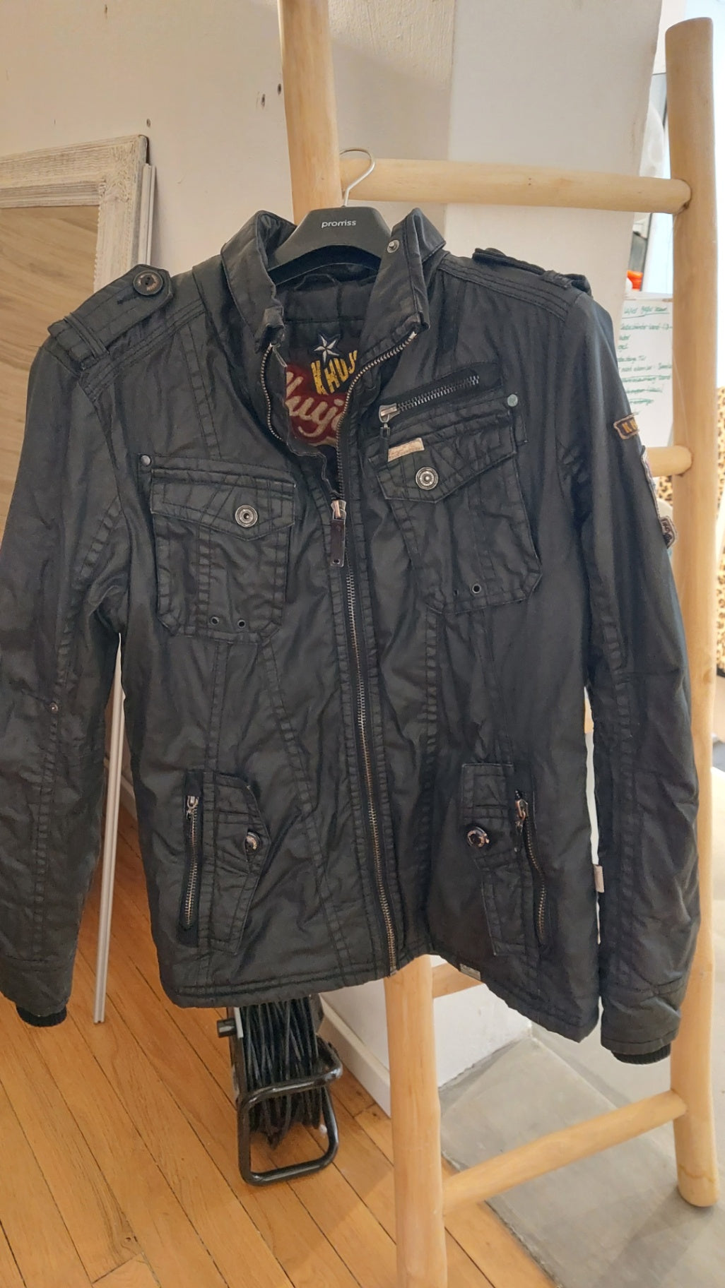 Khujo Jacke Schwarz