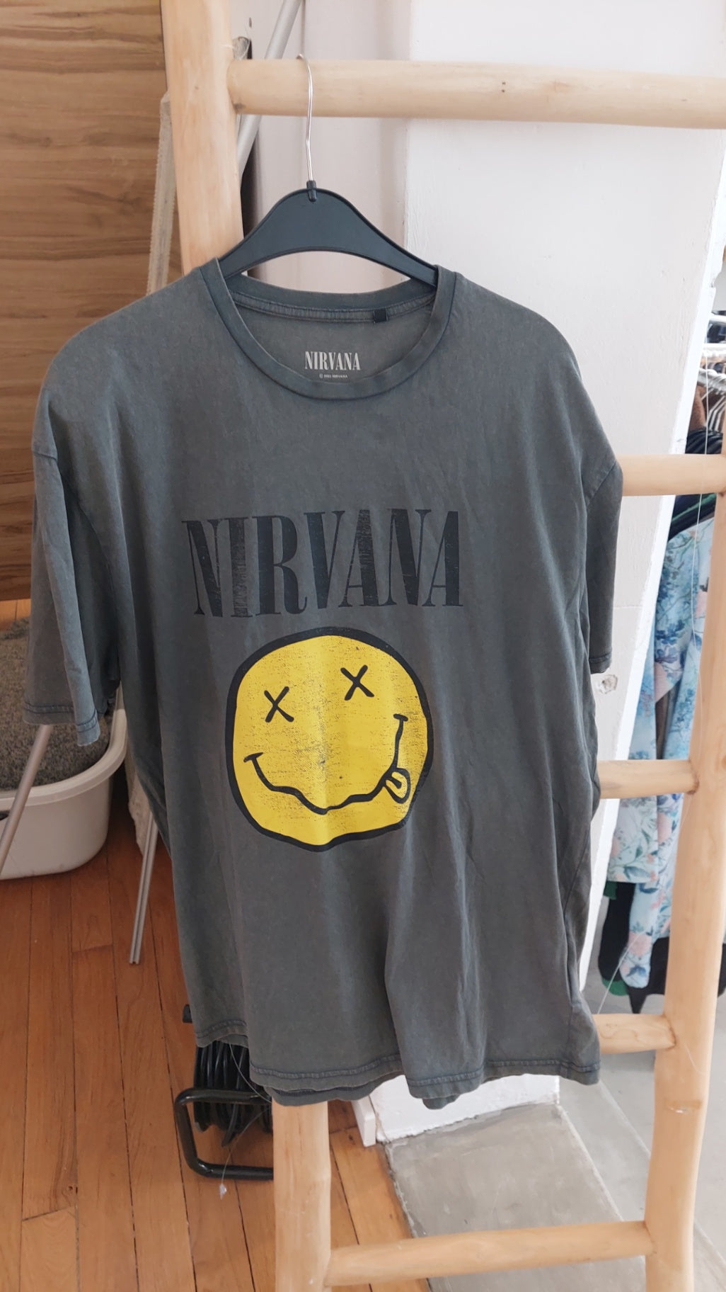 Nirvana T-Shirt Grau