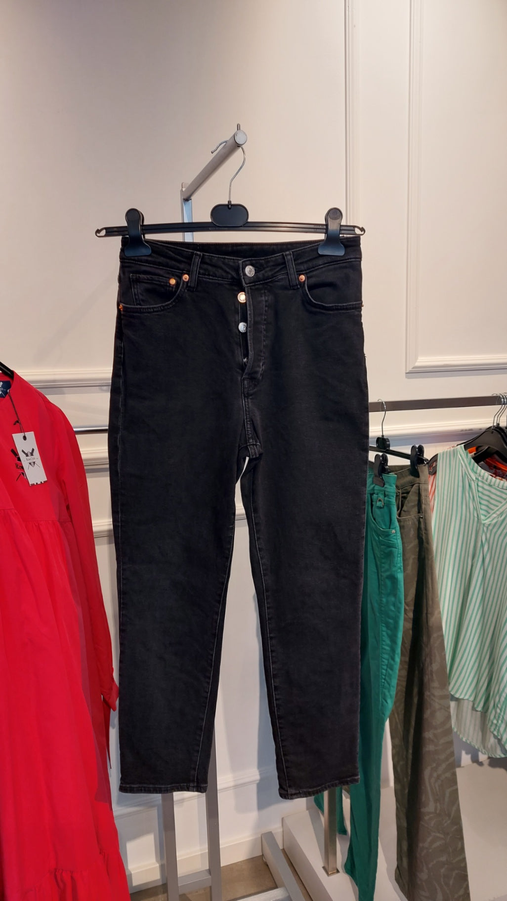 HM Jeans Schwarz