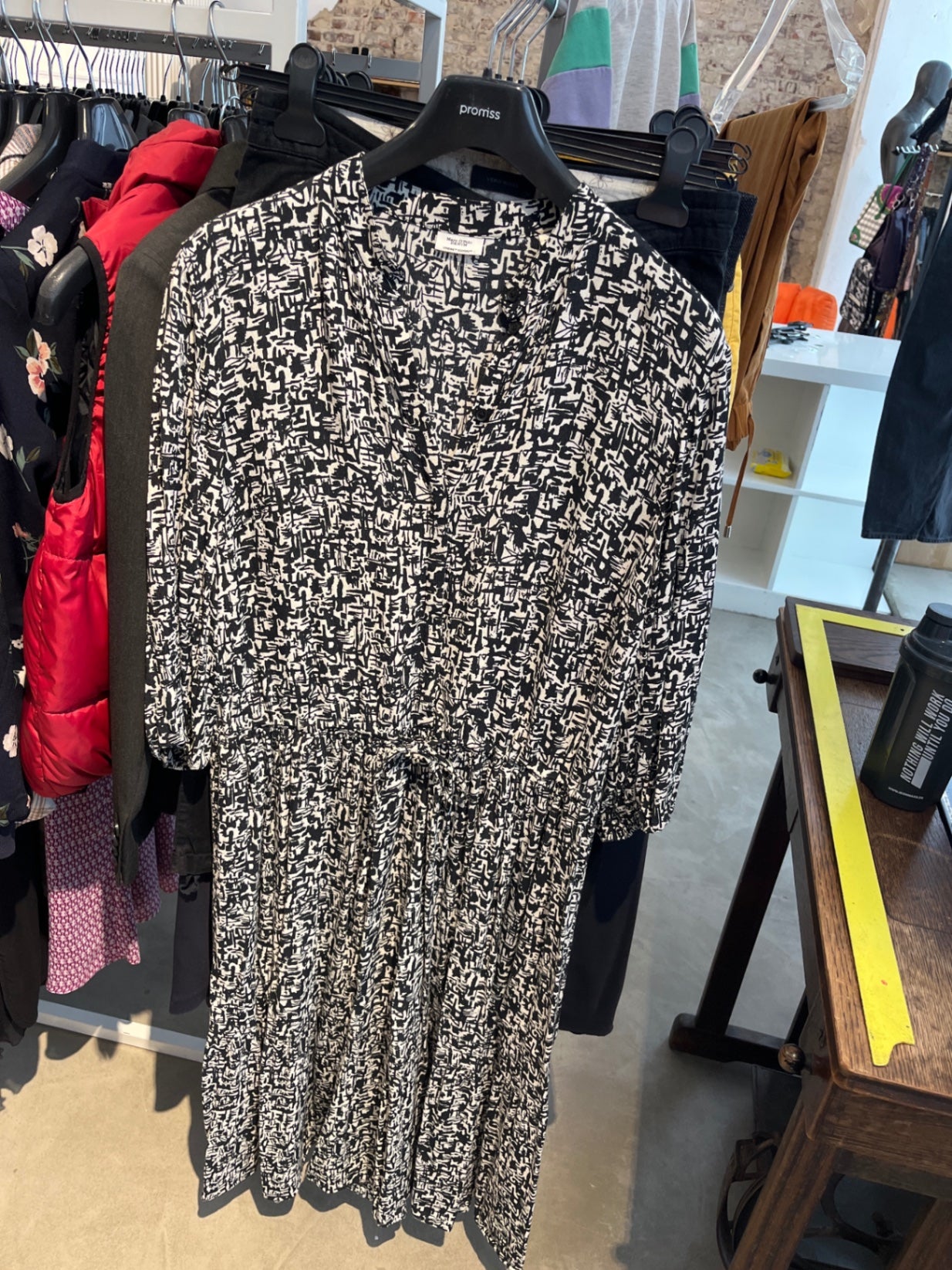 Marc O‘Polo denim Kleid Schwarz und Weiß