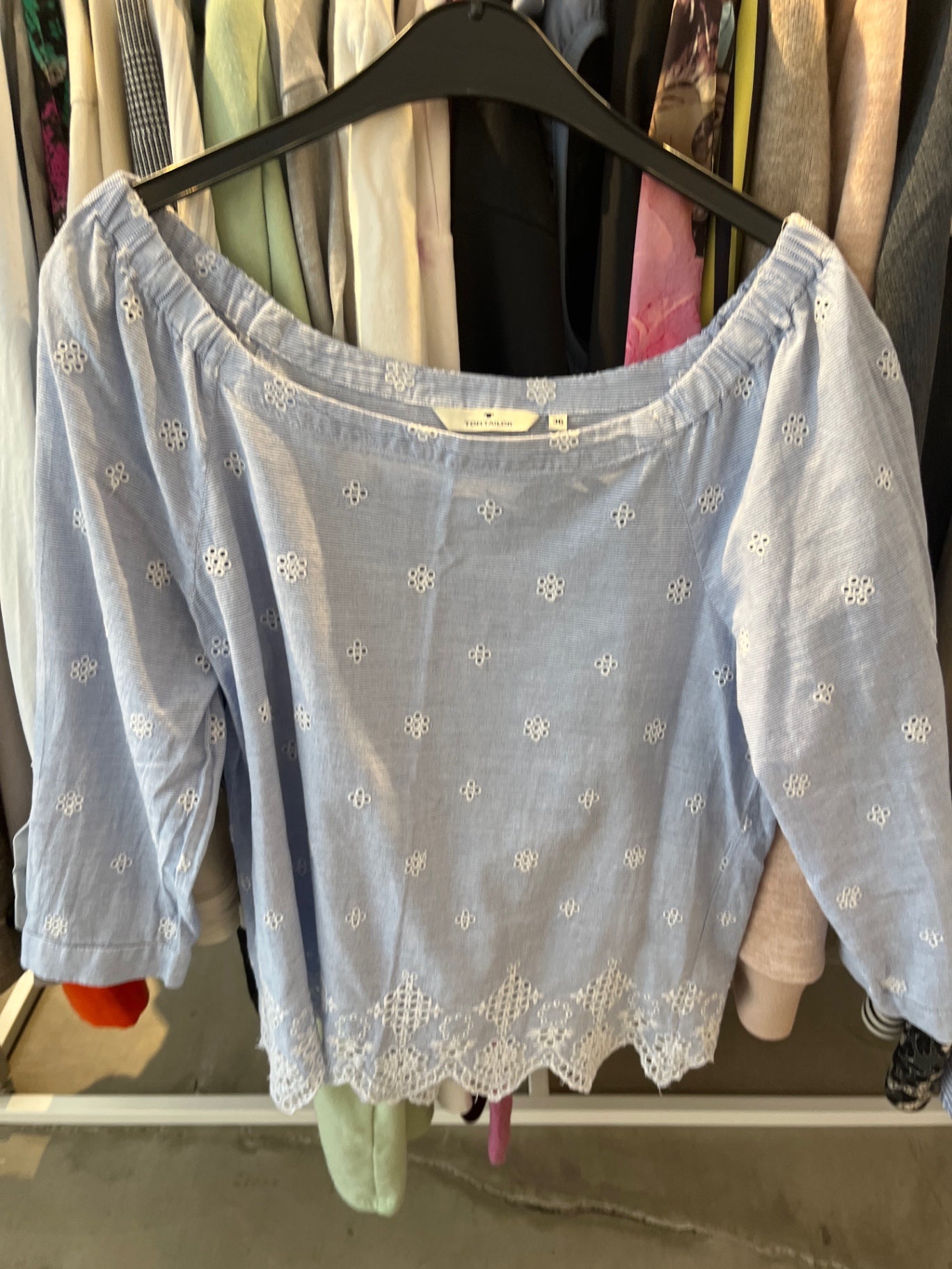 Tom Tailor Bluse Blau