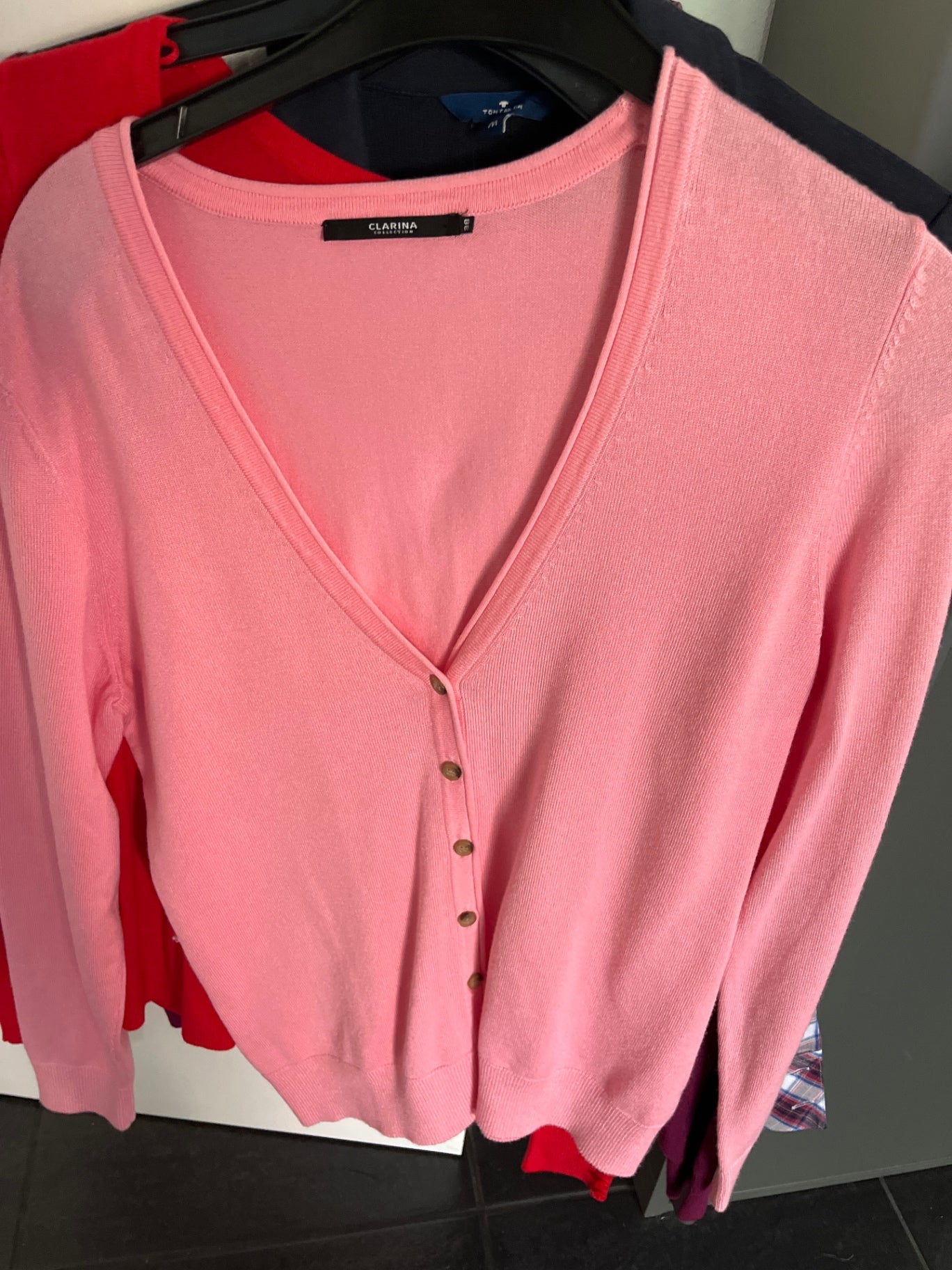 Clarina Strickjacke Rosa