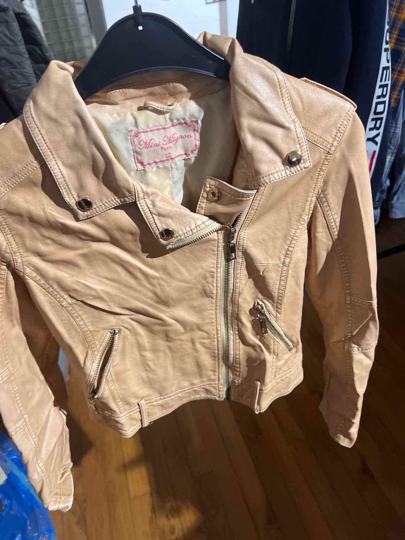 Mini Mignon Jacke Beige