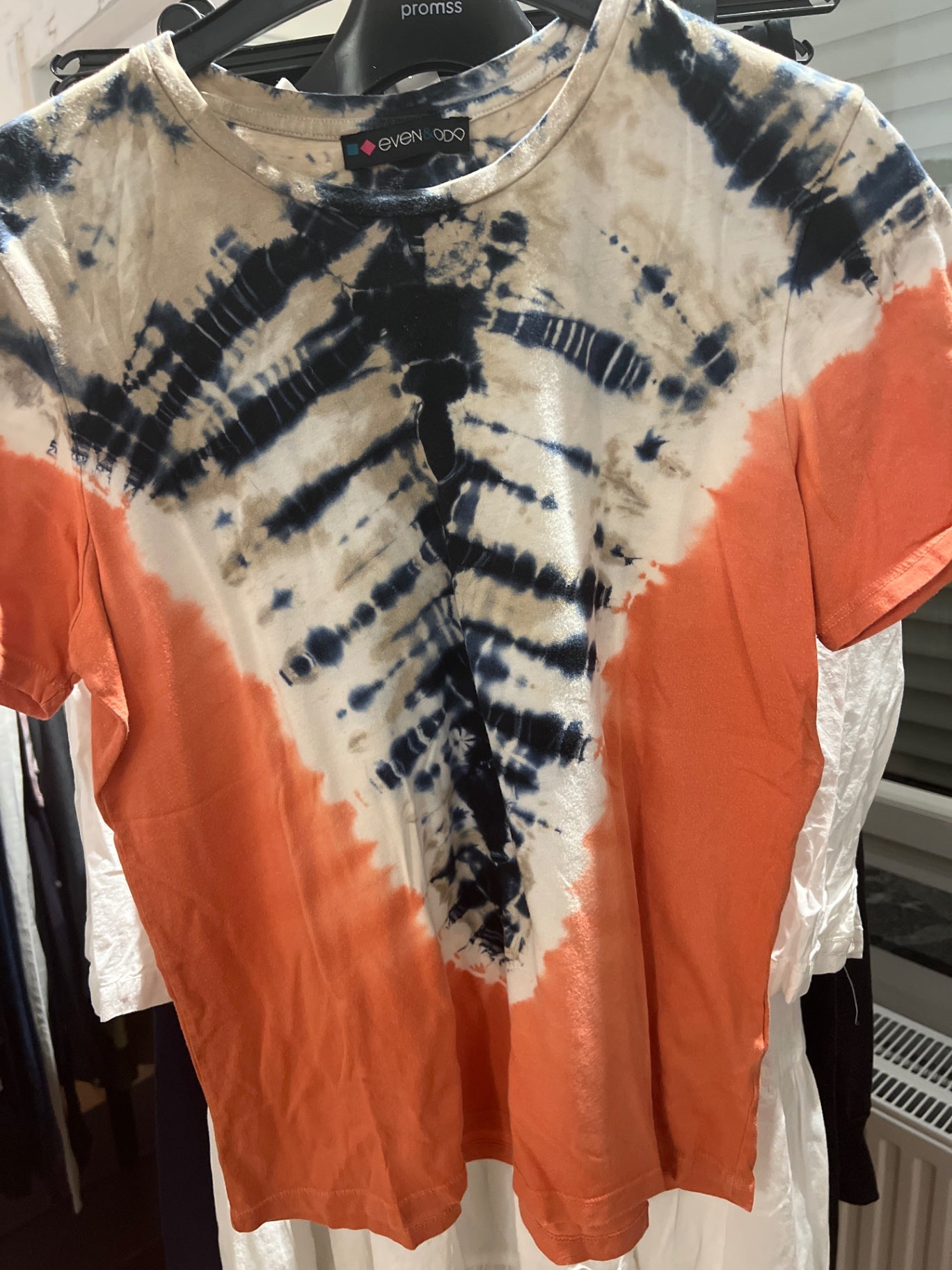 Even&ODD T-Shirt Mehrfarbig (orange, blau, beige)