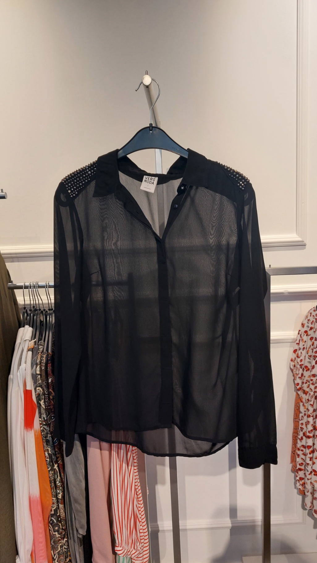 Vero Moda Bluse Schwarz