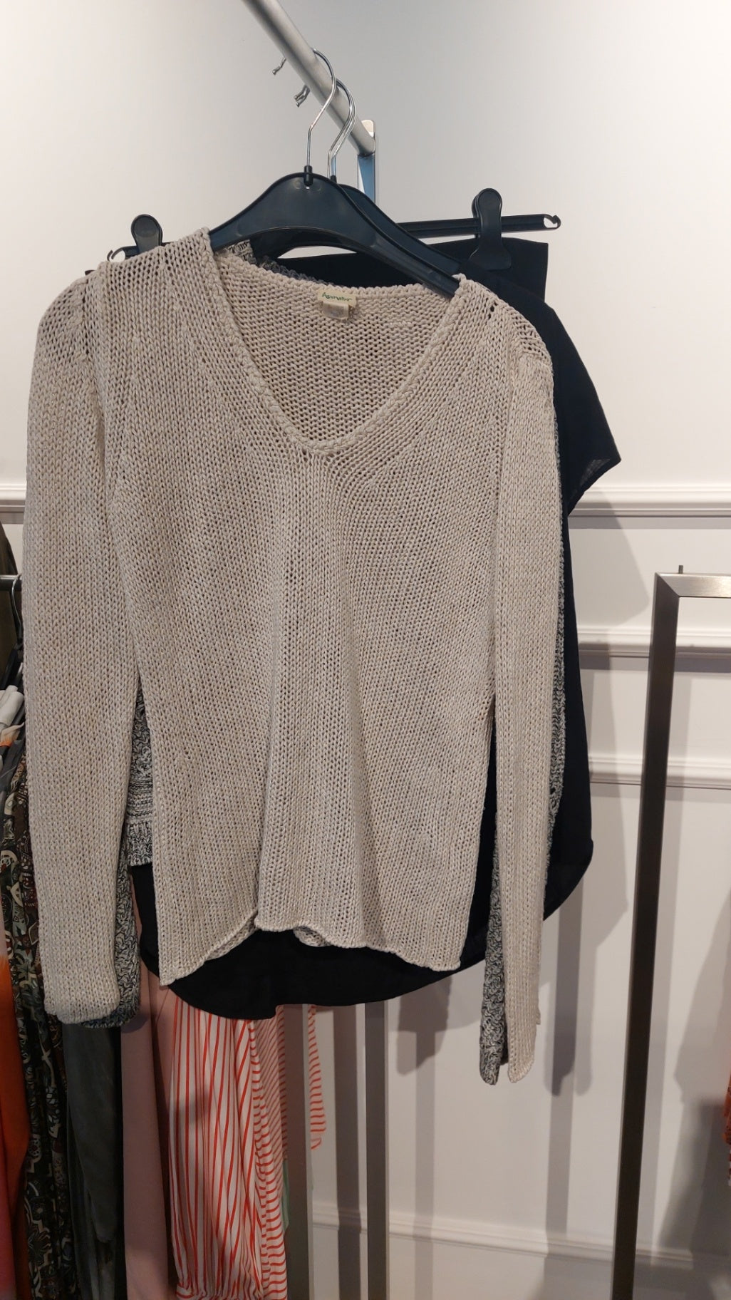 Hessnatur Pullover Beige