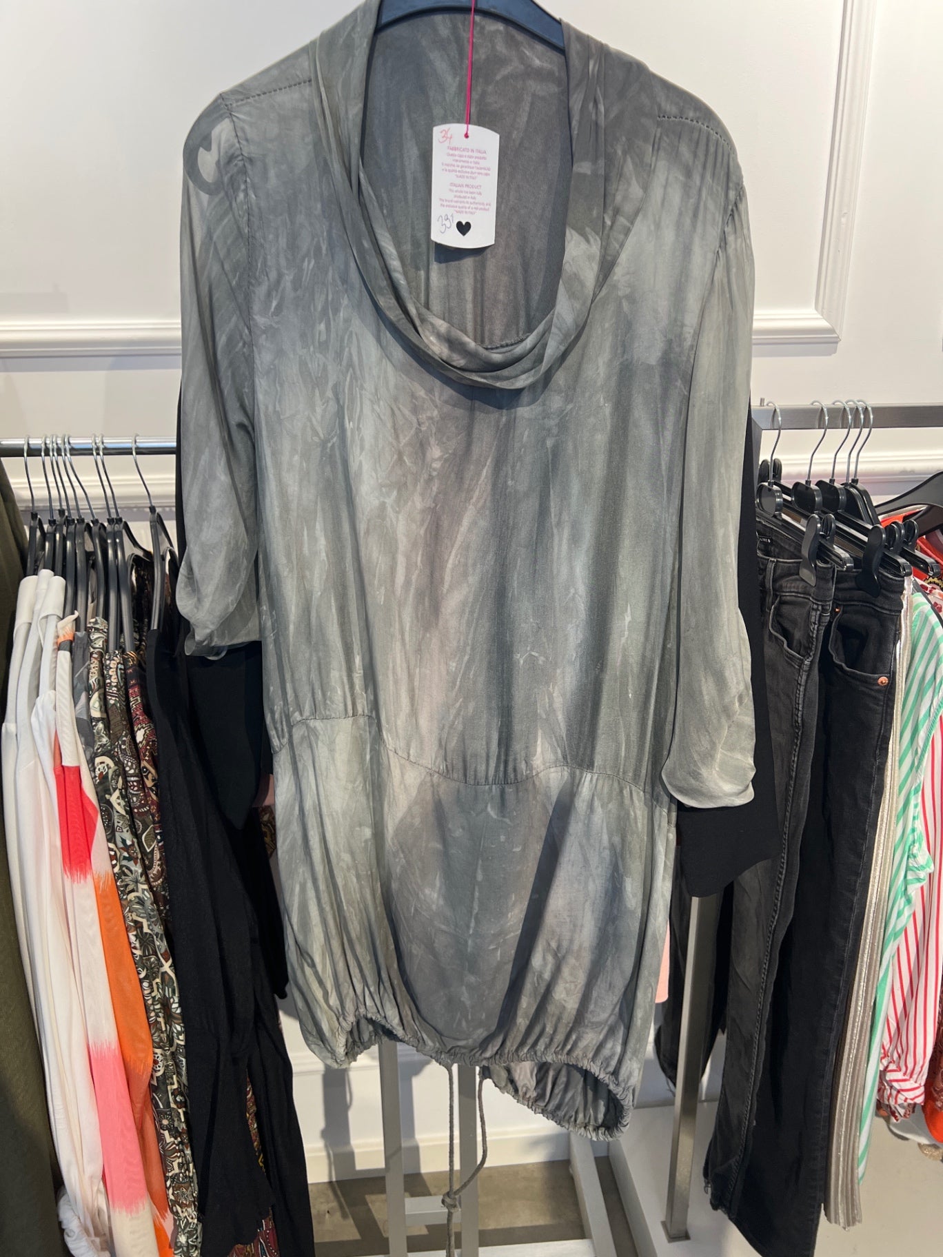 hTrend Bluse Grau