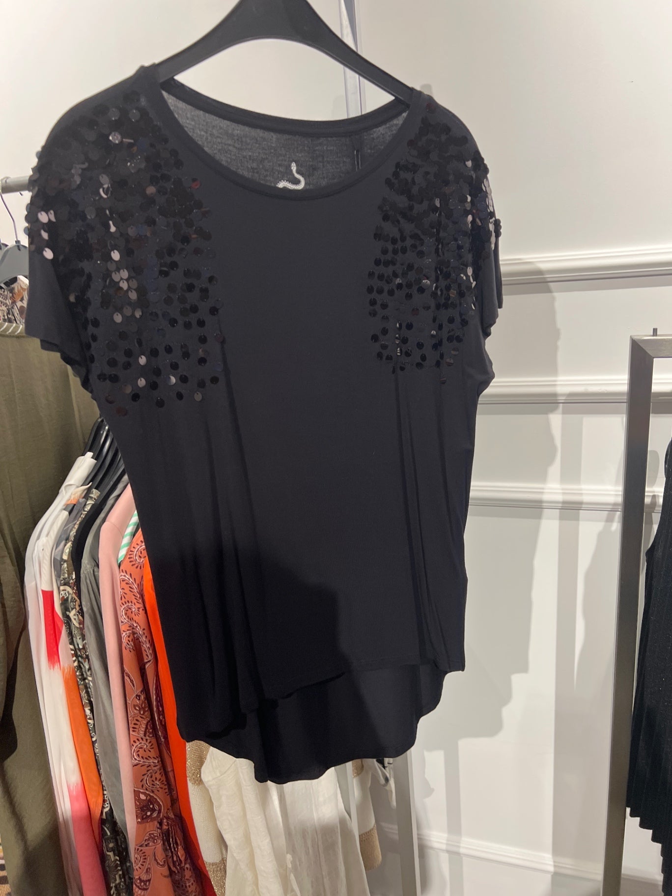 Only T-Shirt Schwarz