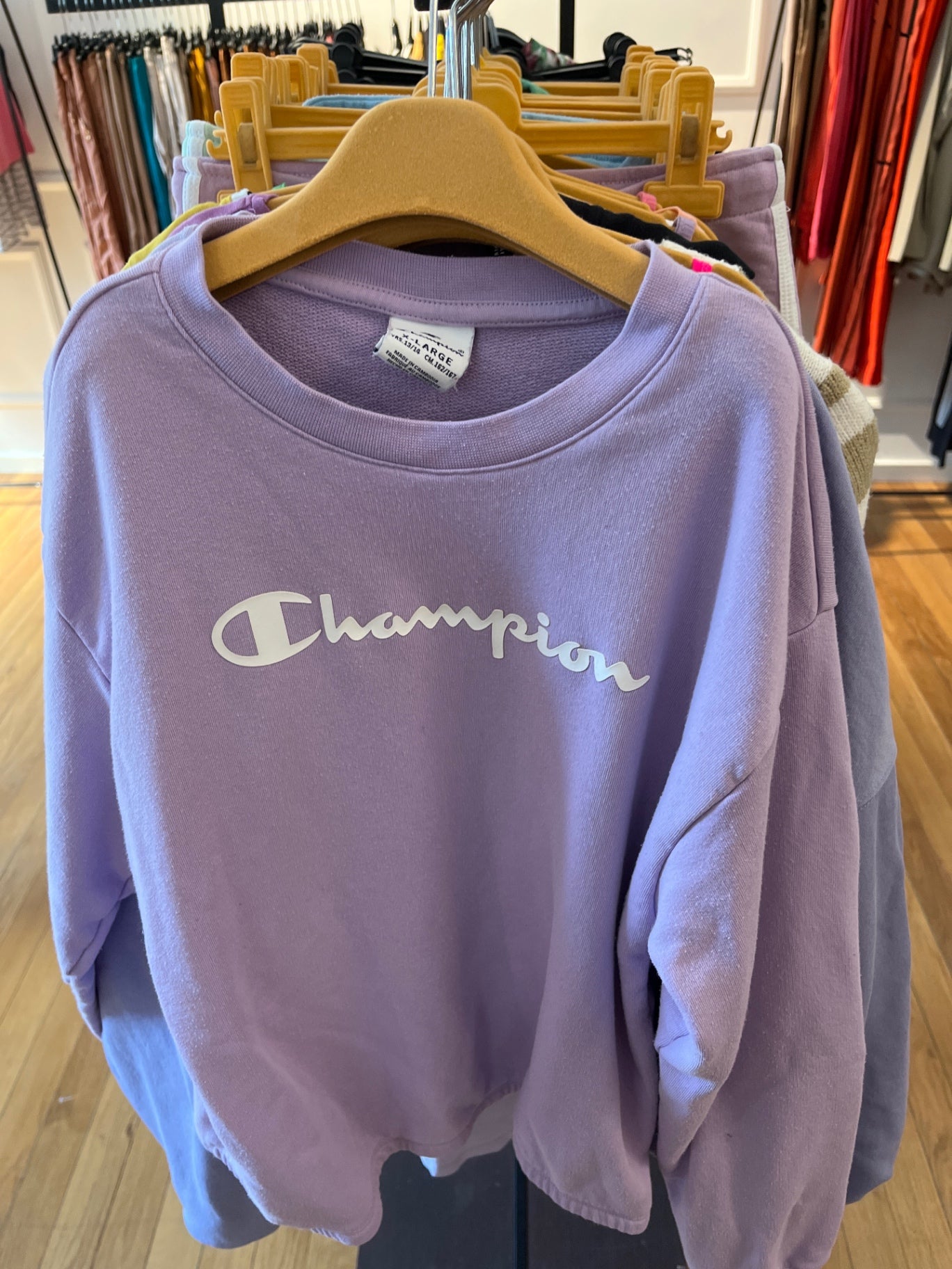 Champion Pullover Lila