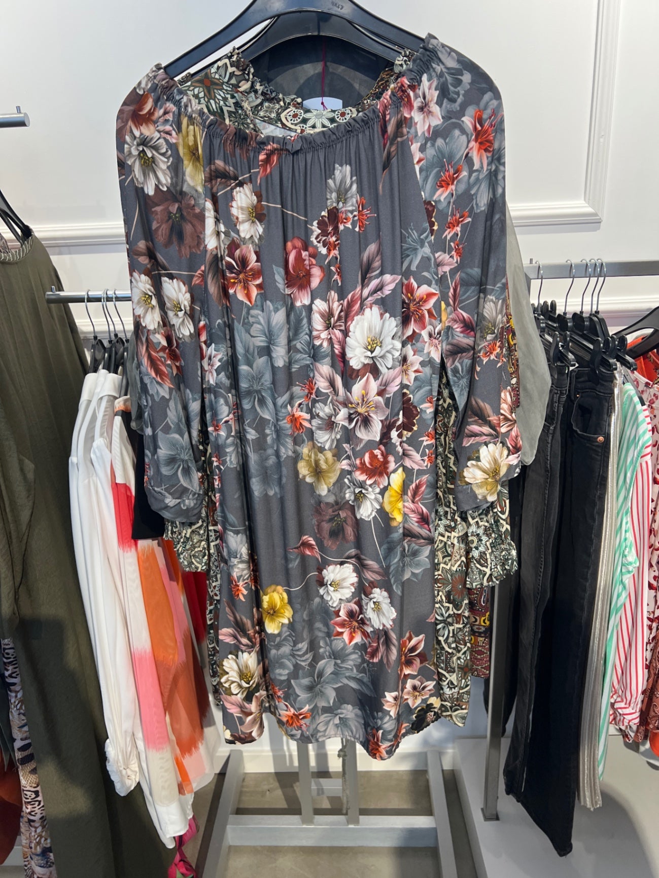 Unbekannt Kleid Mehrfarbig