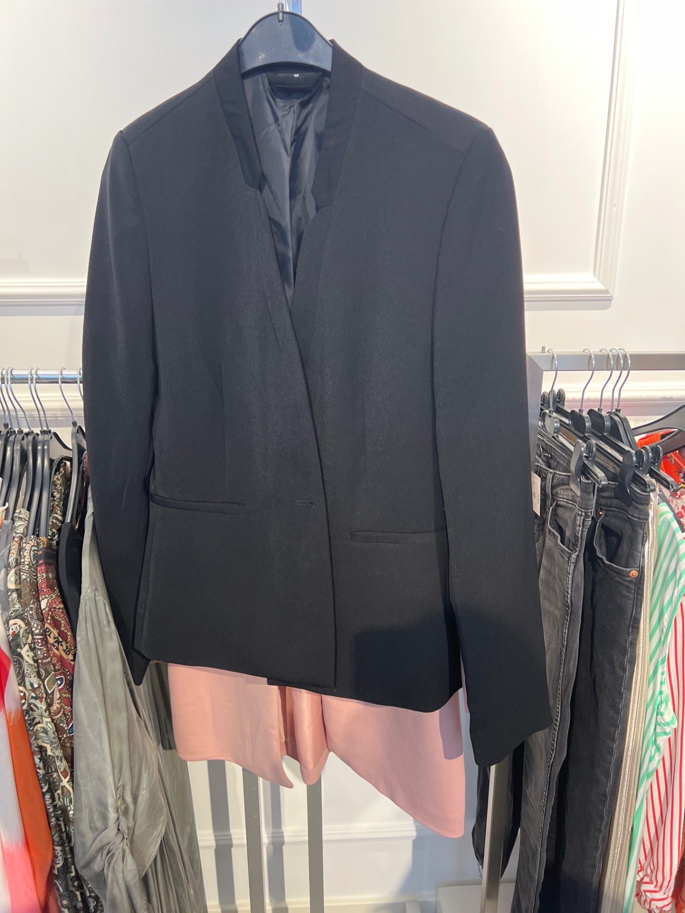 Flame Blazer Schwarz