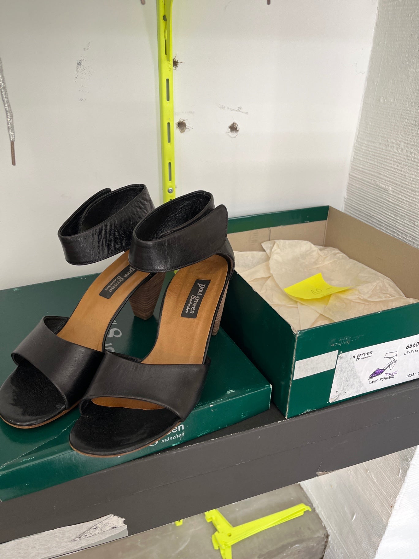 Paul Green Sandalen Schwarz